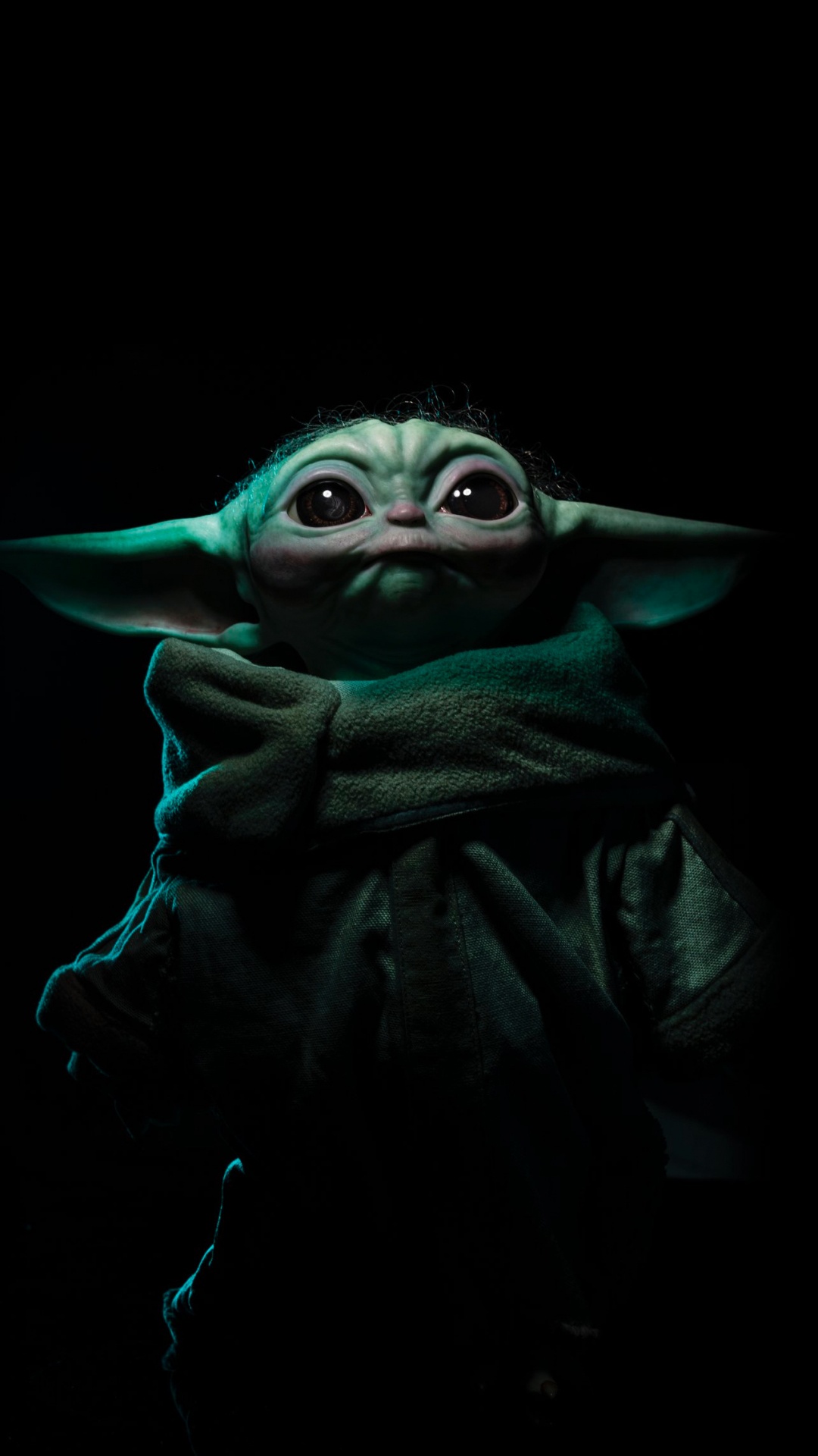 Sushiro, Grogu, Yoda, Plo-Größe, The Mandalorian. Wallpaper in 1080x1920 Resolution