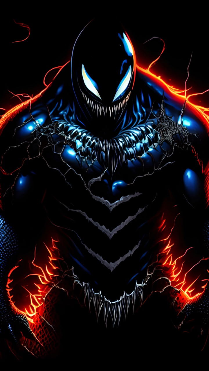 Man, Art, Graphic Design, Electric Blue, Darkness. Wallpaper in 720x1280 Resolution