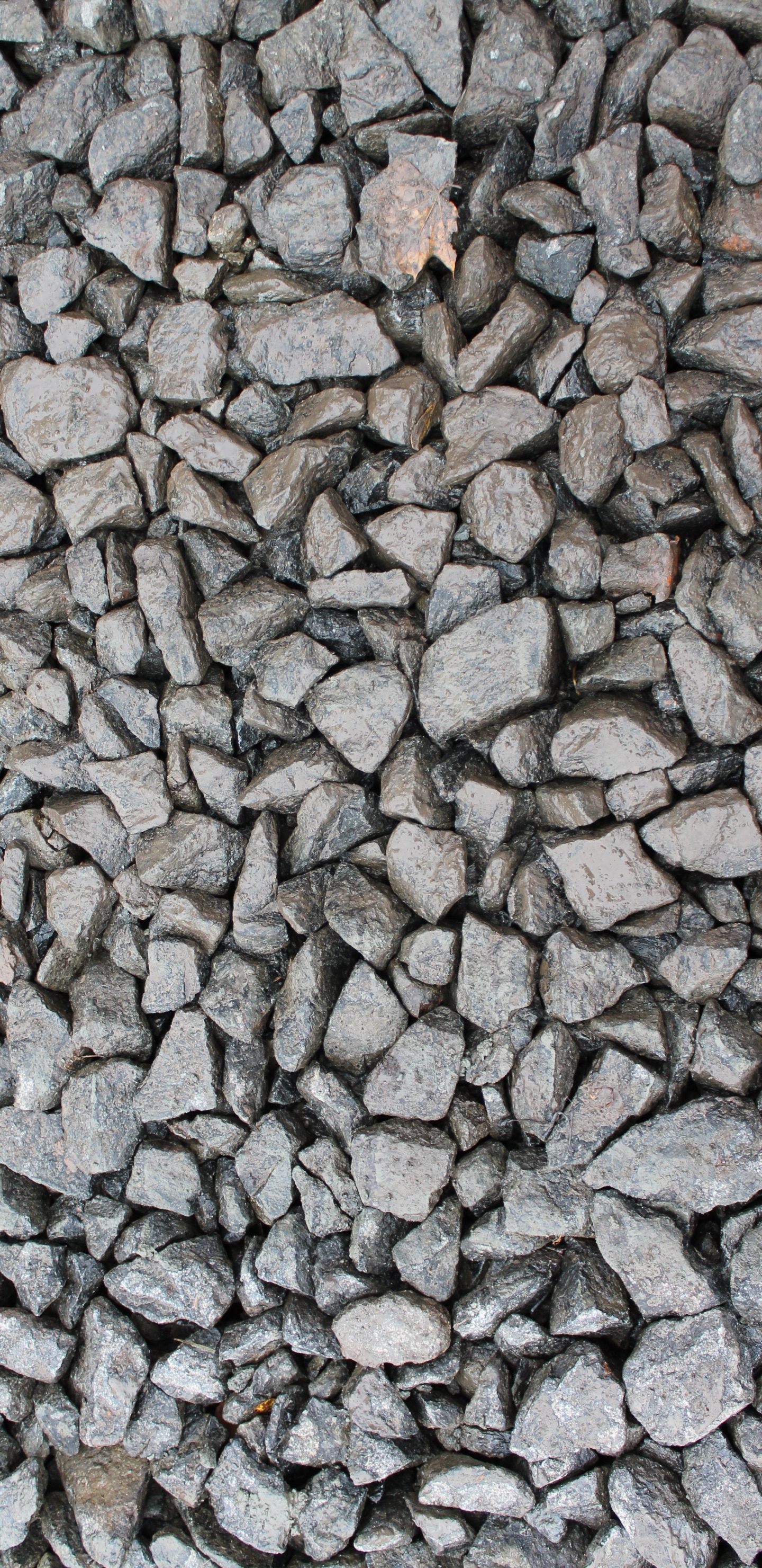 Gray and Black Stone Fragments. Wallpaper in 1440x2960 Resolution