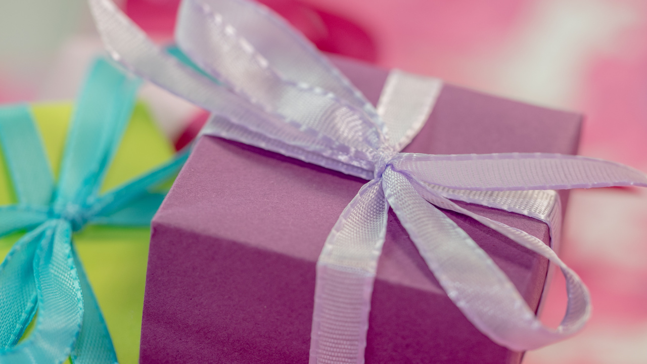 Cadeaux D'anniversaire Emballés, Cadeau, Emballage Cadeau, Partie, Cadeau de Noël. Wallpaper in 1280x720 Resolution