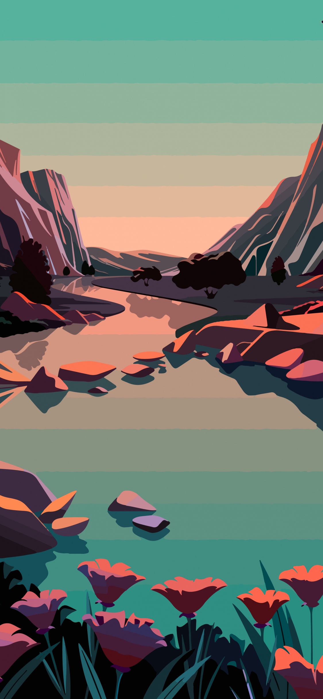 Ios, Äpfeln, IOS 14, Kunst, Geologie. Wallpaper in 1125x2436 Resolution