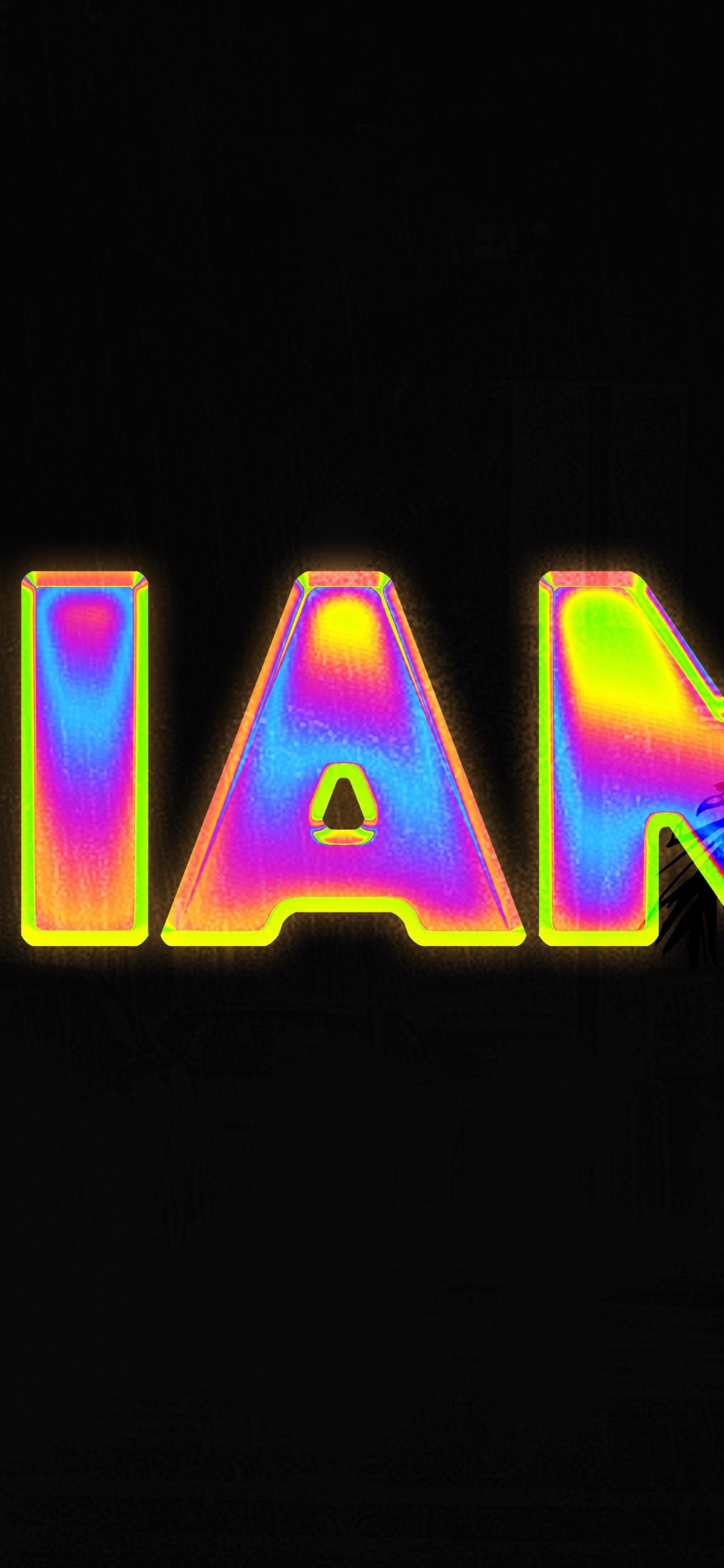 Miami, Rectángulo, El Efecto Visual de la Iluminación, Magenta, el Cartel Electrónico. Wallpaper in 1242x2688 Resolution