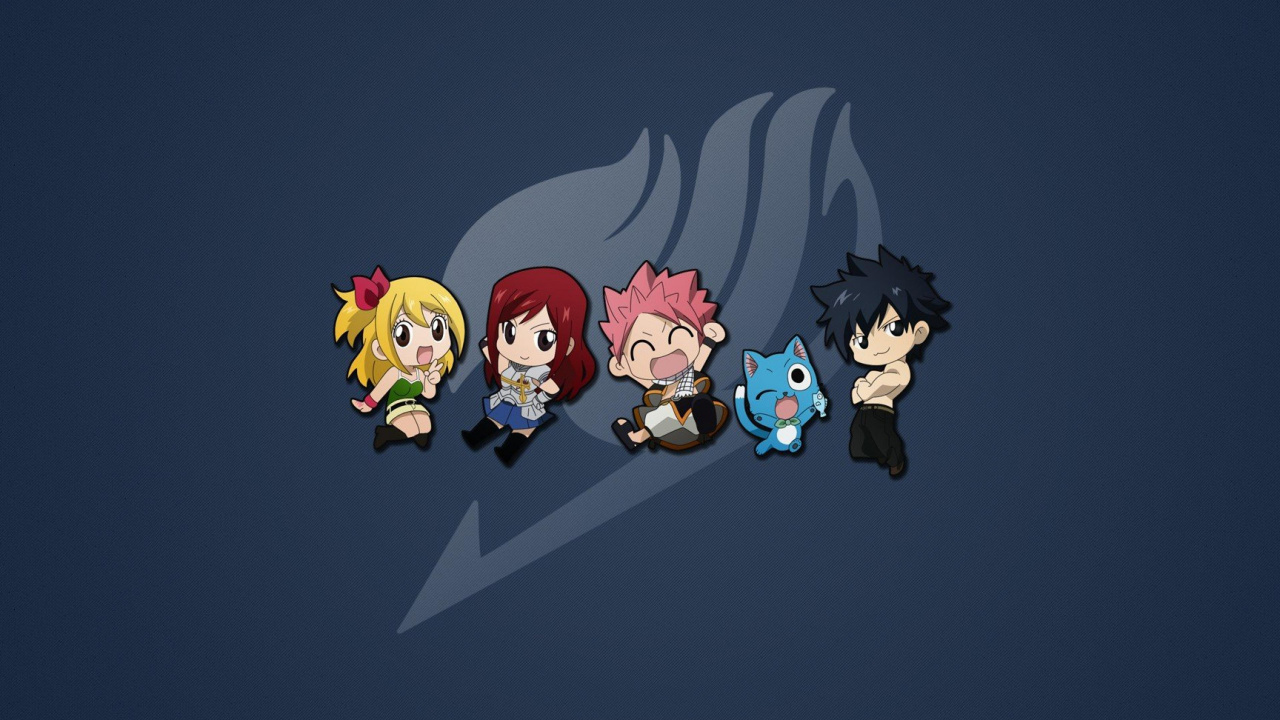 Drei Mädchen Zeichentrickfiguren Illustration. Wallpaper in 1280x720 Resolution