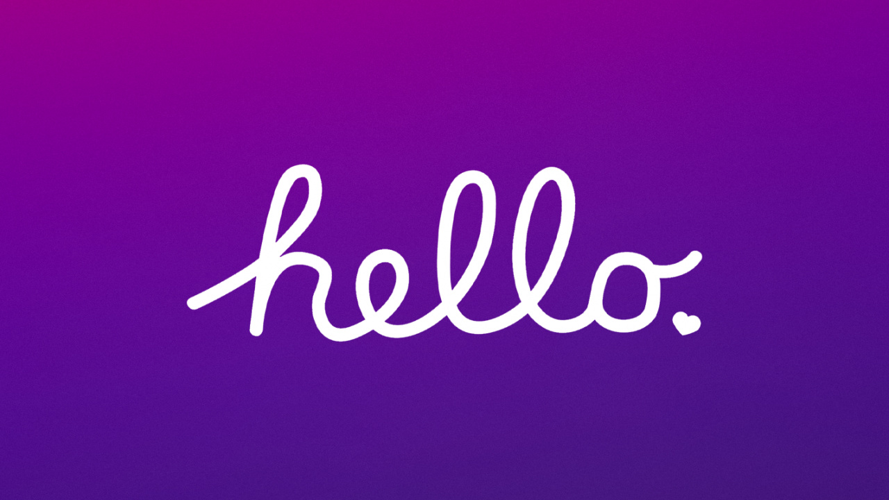 Apple, Ios 16, Purple, Violette, Rectangle. Wallpaper in 1280x720 Resolution