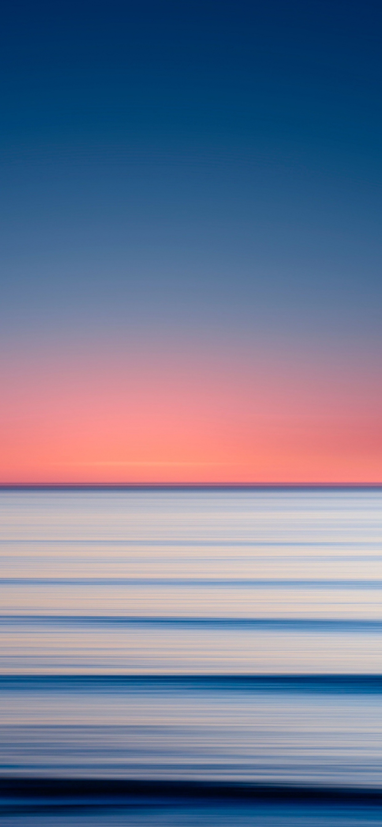 地平线, 流体, 液体, 电蓝色的, 矩形 壁纸 1242x2688 允许