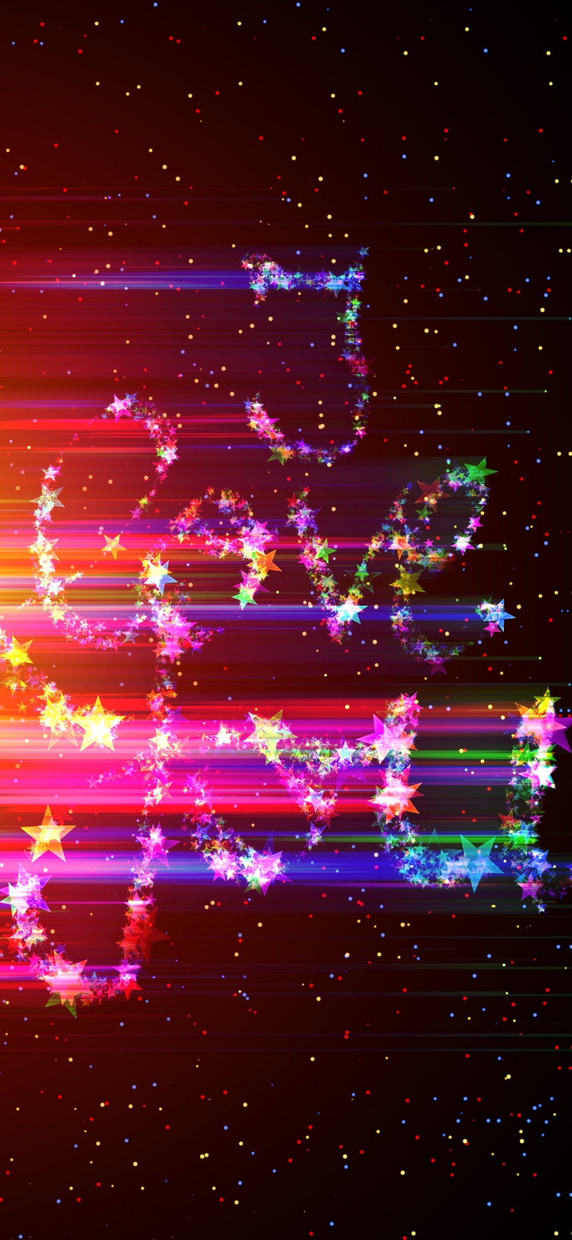 Light, Line, Night, Space, Technology. Wallpaper in 1125x2436 Resolution