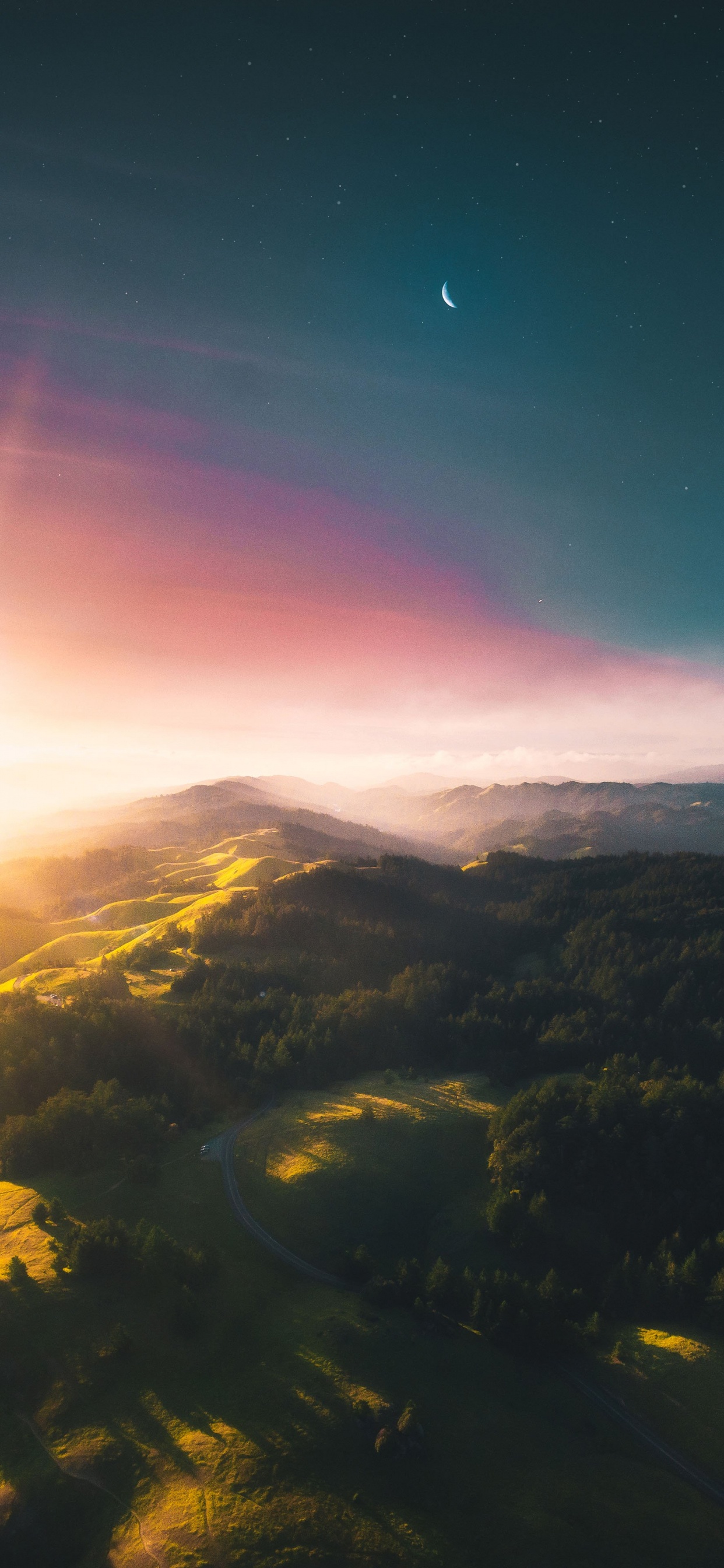 Mountain Range, Mountain, Cloud, Atmosphere, Ecoregion. Wallpaper in 1242x2688 Resolution