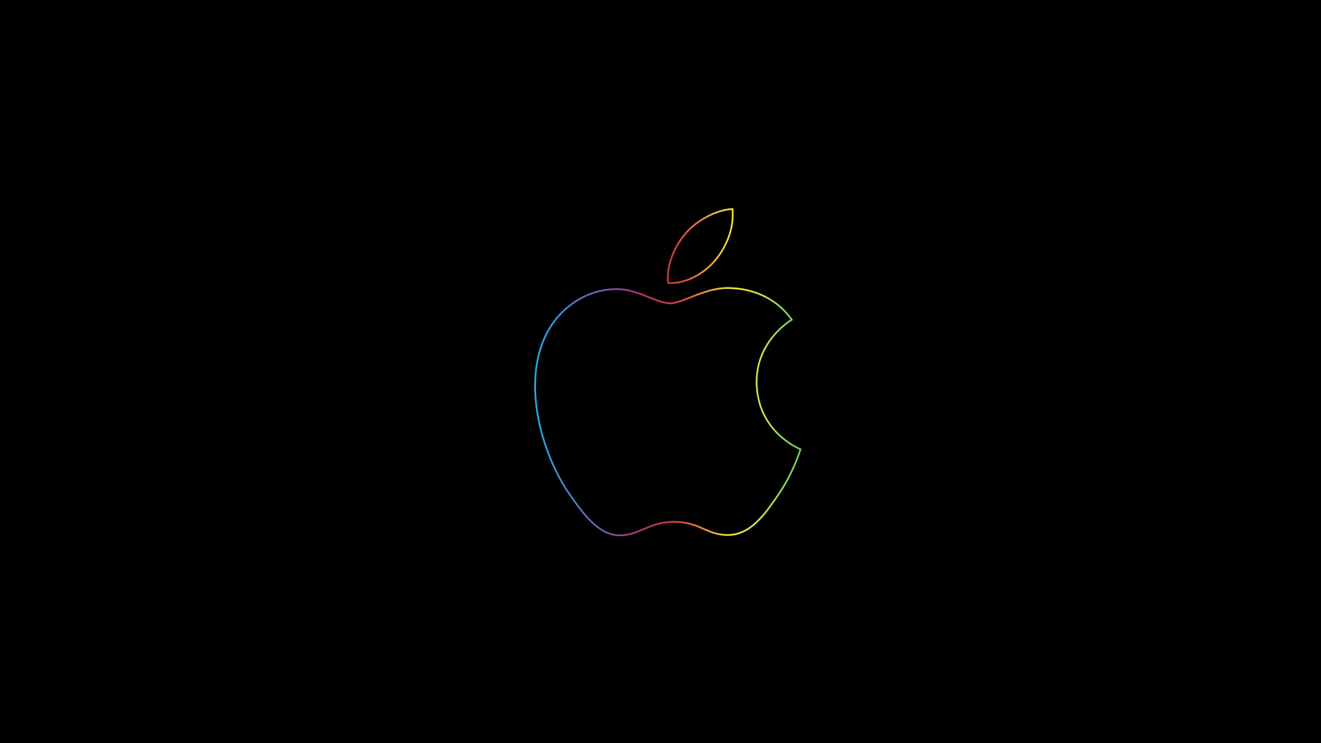 Apple, 黑色的 壁纸 1920x1080 允许