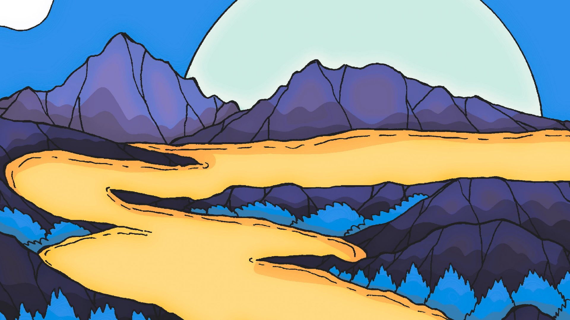 Cartoon, Zeichnung, Kunst, Illustration, Malerei. Wallpaper in 1920x1080 Resolution