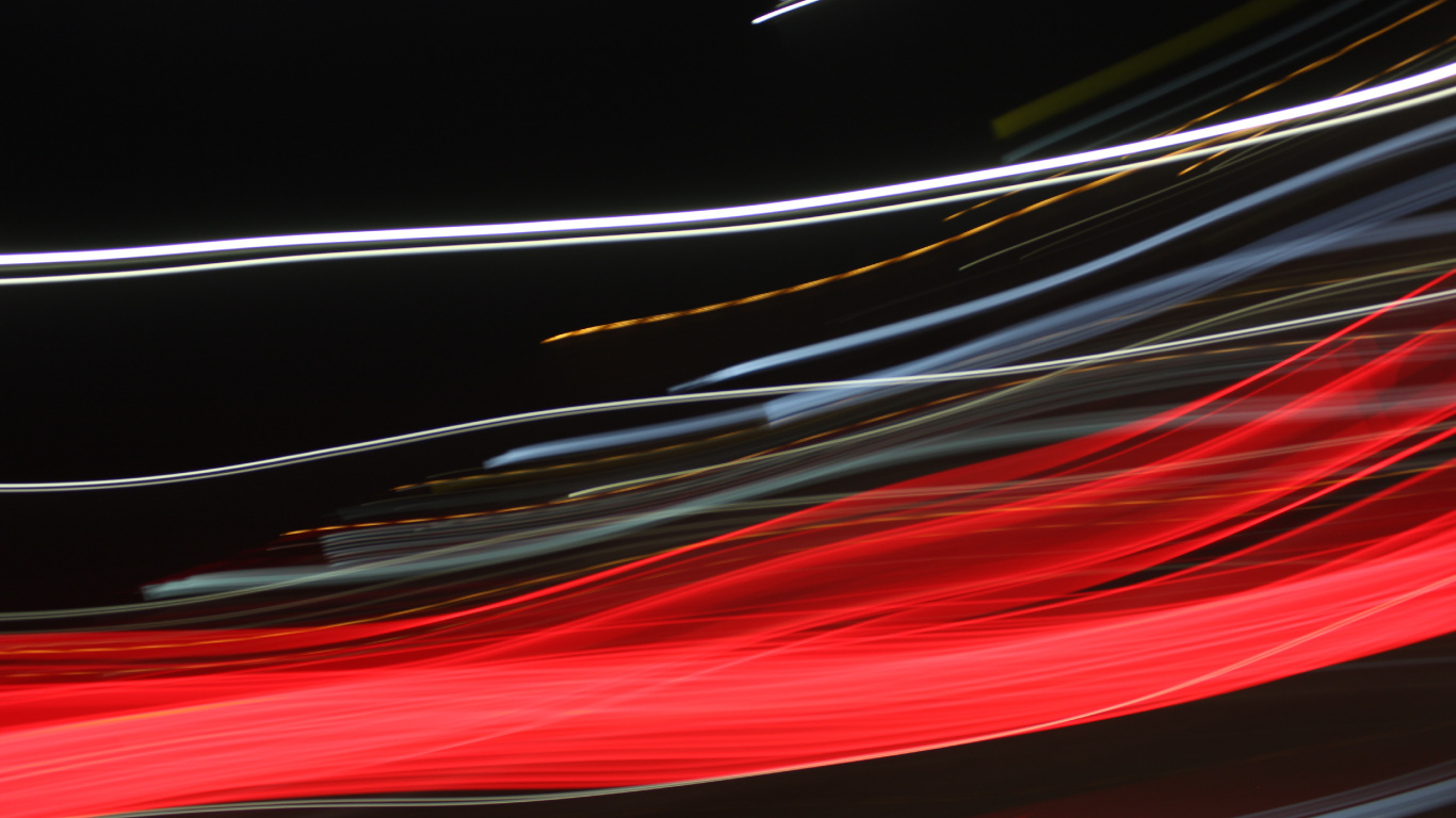 Luces Rojas Blancas y Negras. Wallpaper in 1366x768 Resolution