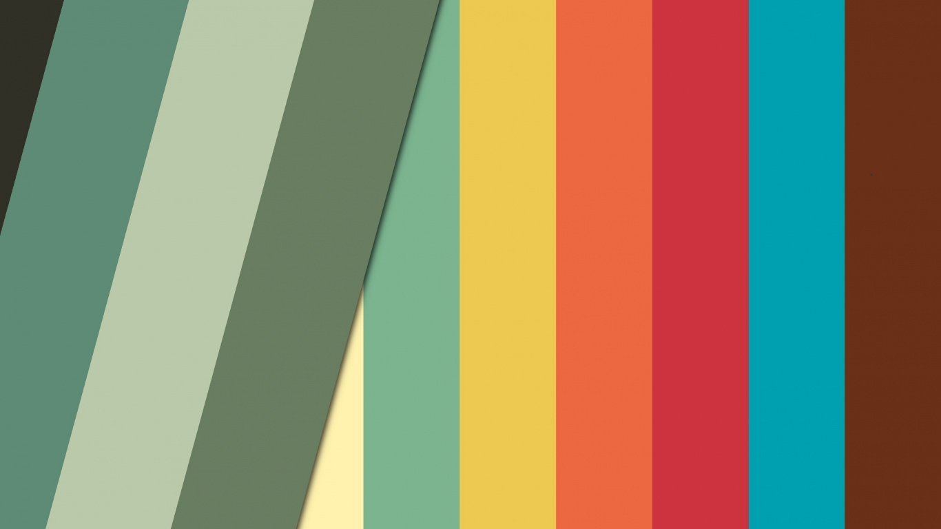 Red Yellow Green and Blue Striped Textile. Wallpaper in 1366x768 Resolution