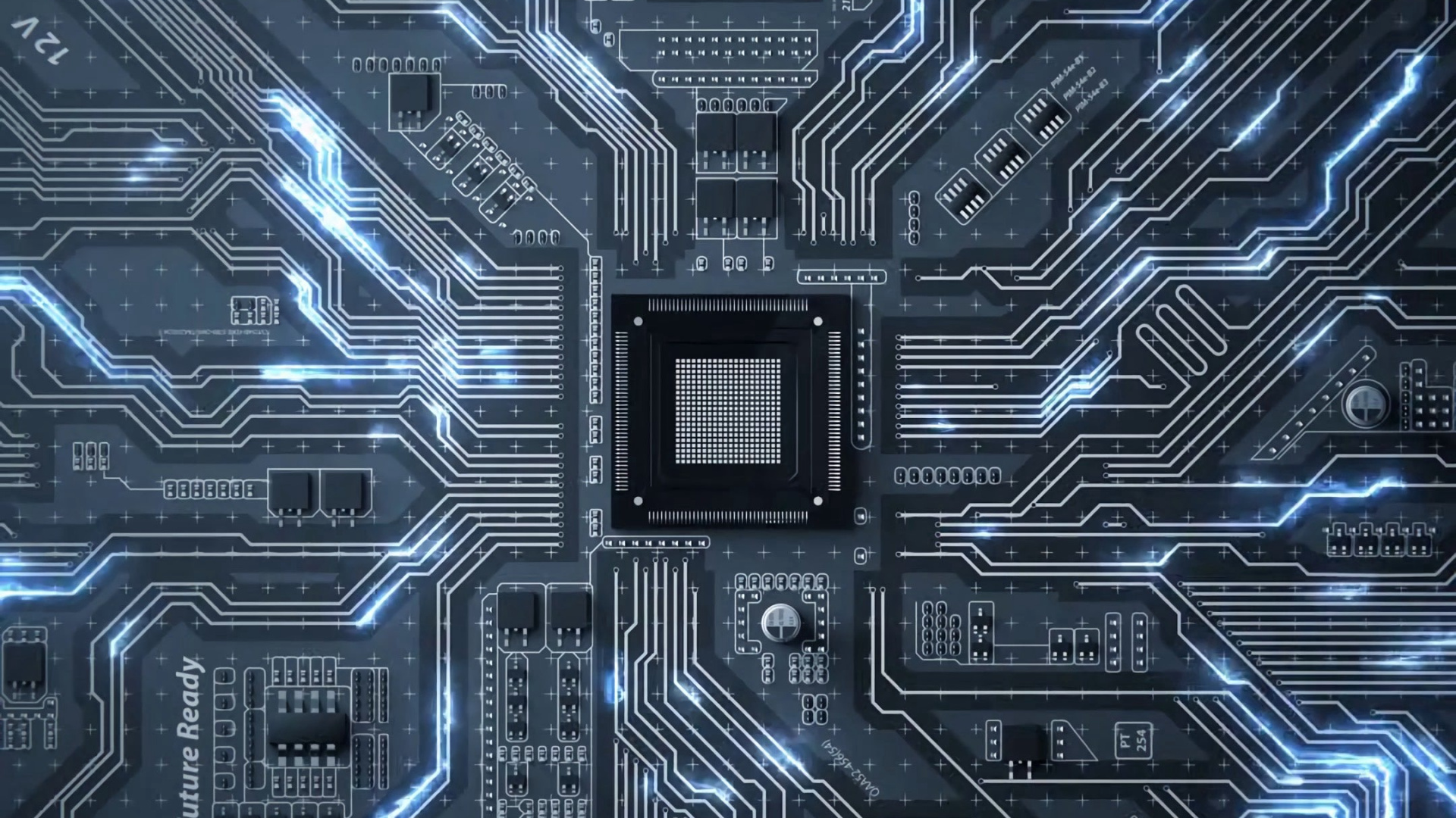 Circuit Intégré, CPU, Microprocesseur, Jeu de Puces, Electronics. Wallpaper in 1920x1080 Resolution