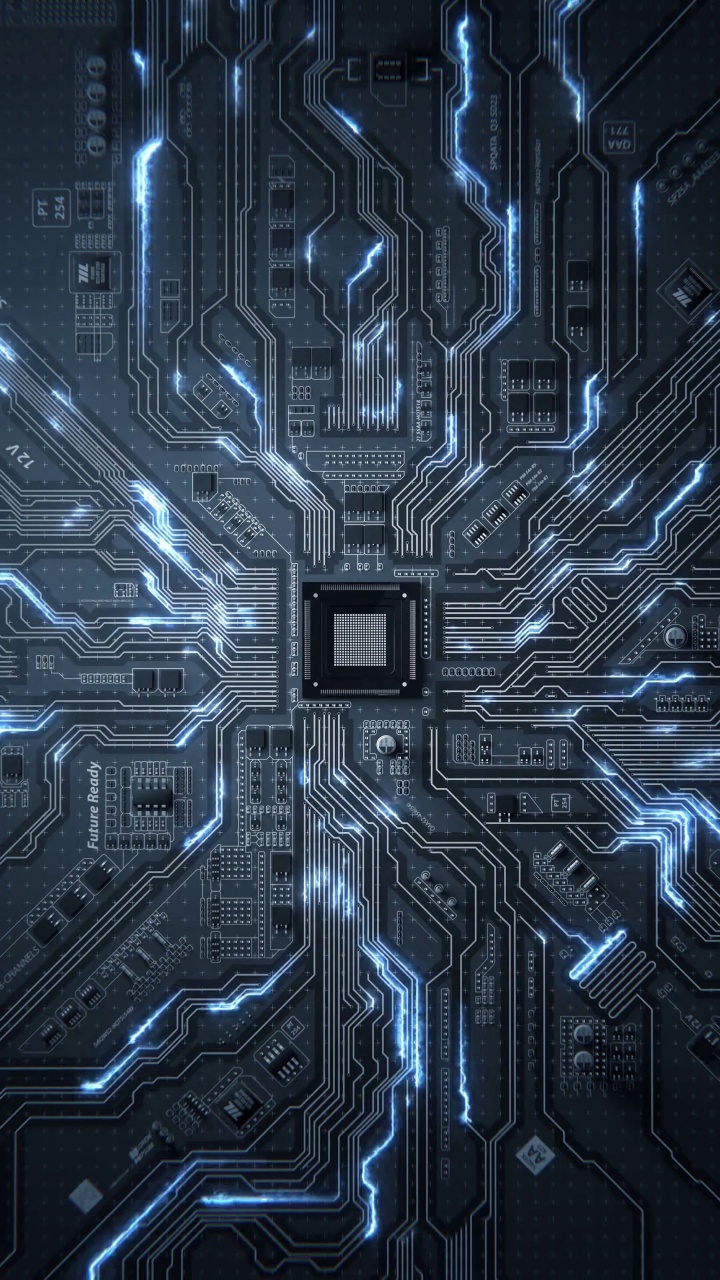 Integrierter Schaltkreis, Cpu, Mikroprozessor, Chipsatz, Elektronik. Wallpaper in 720x1280 Resolution