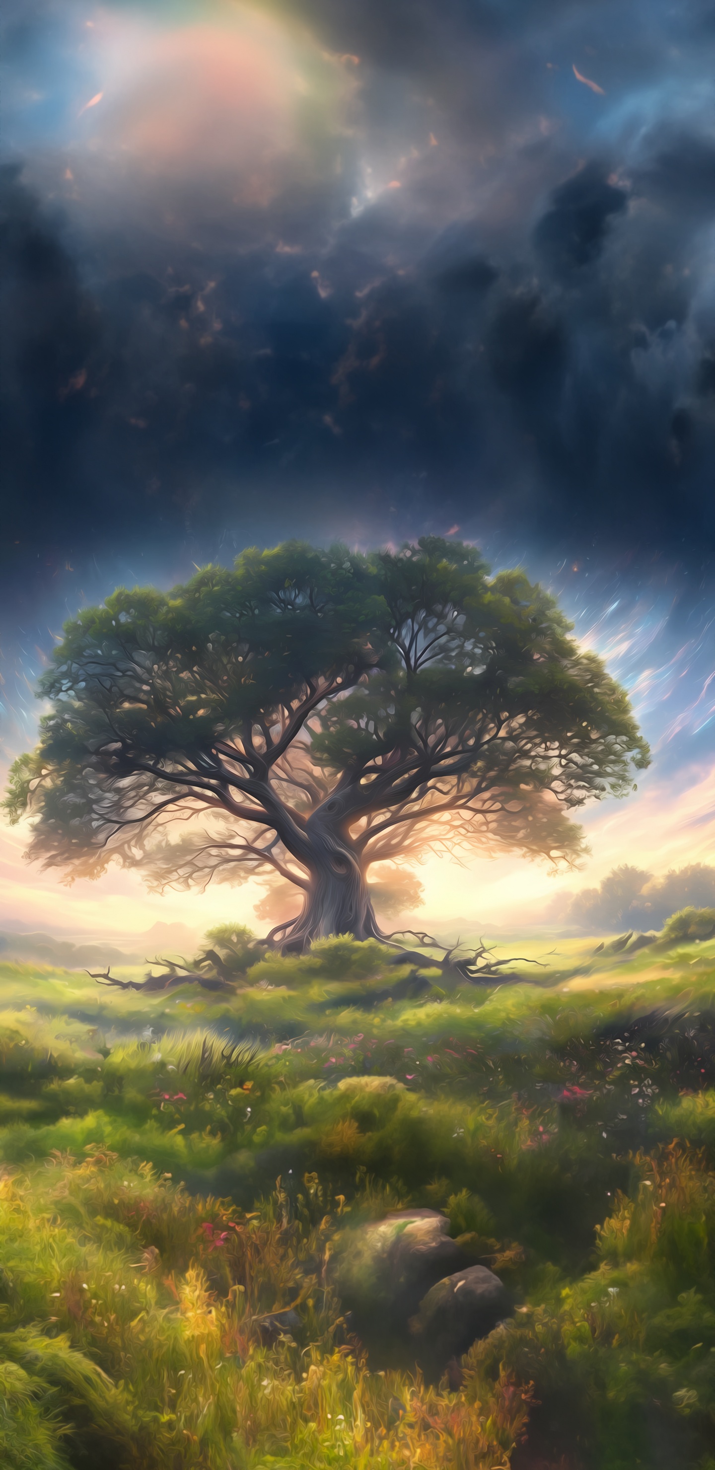 Earth, Mount Scenery, Create, Cloud, Plant. Wallpaper in 1440x2960 Resolution