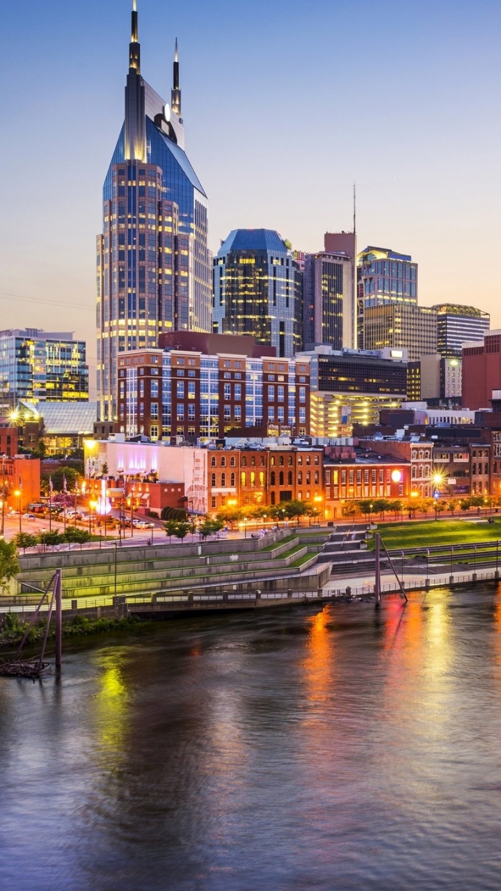 城市景观, 城市, 天际线, 反射, 里程碑 壁纸 720x1280 允许