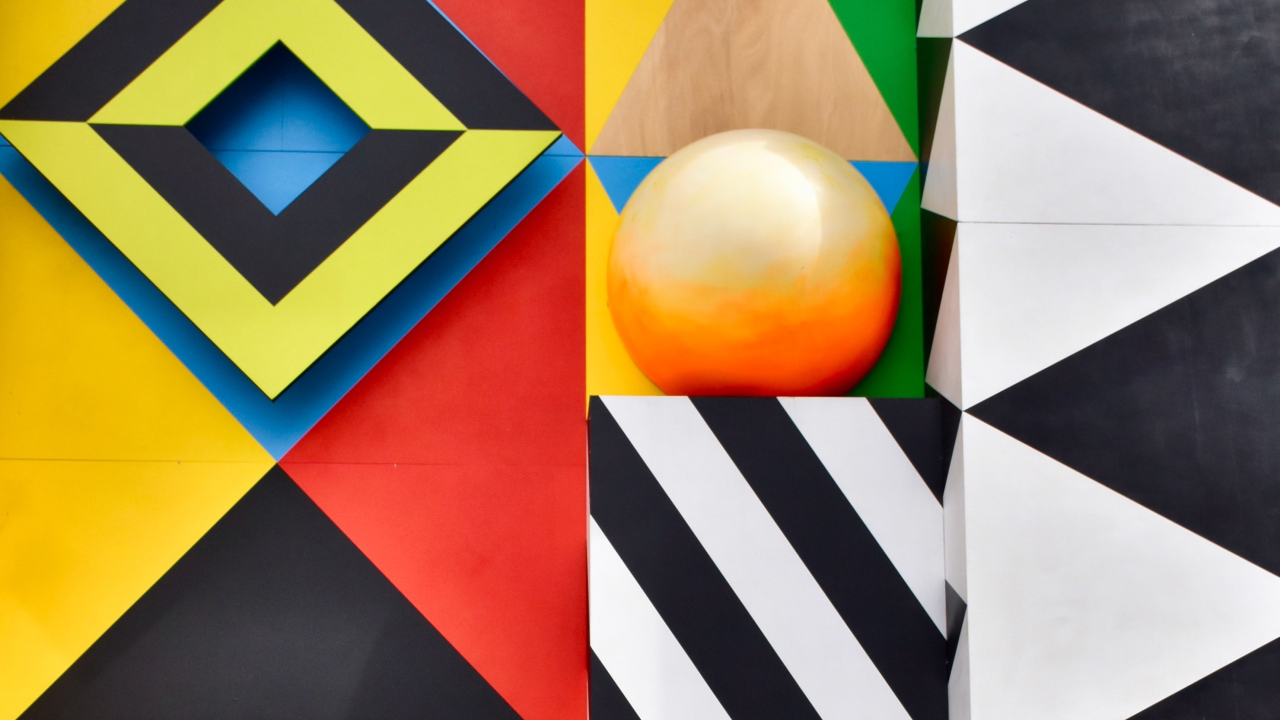 Schwarz-weiß-rot Kariertes Textil. Wallpaper in 2560x1440 Resolution