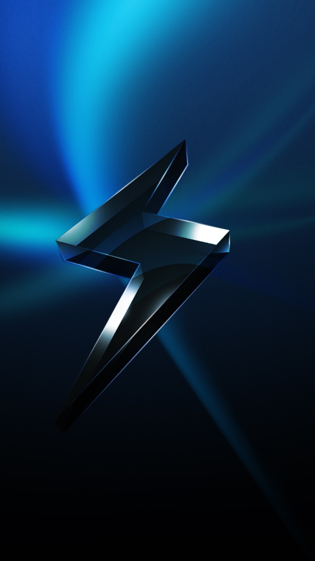 White and Blue Star Illustration. Wallpaper in 1080x1920 Resolution