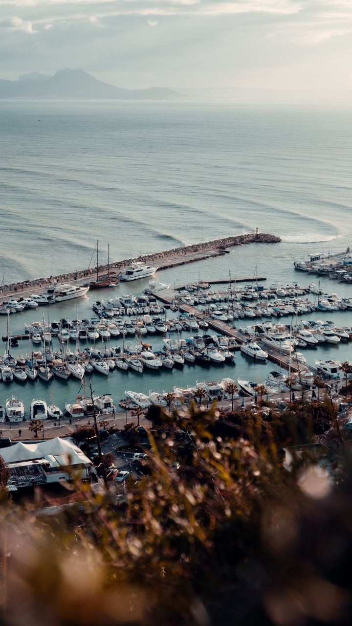Mer, Tunisie, Eau, Bateau, Les Ressources en Eau. Wallpaper in 720x1280 Resolution