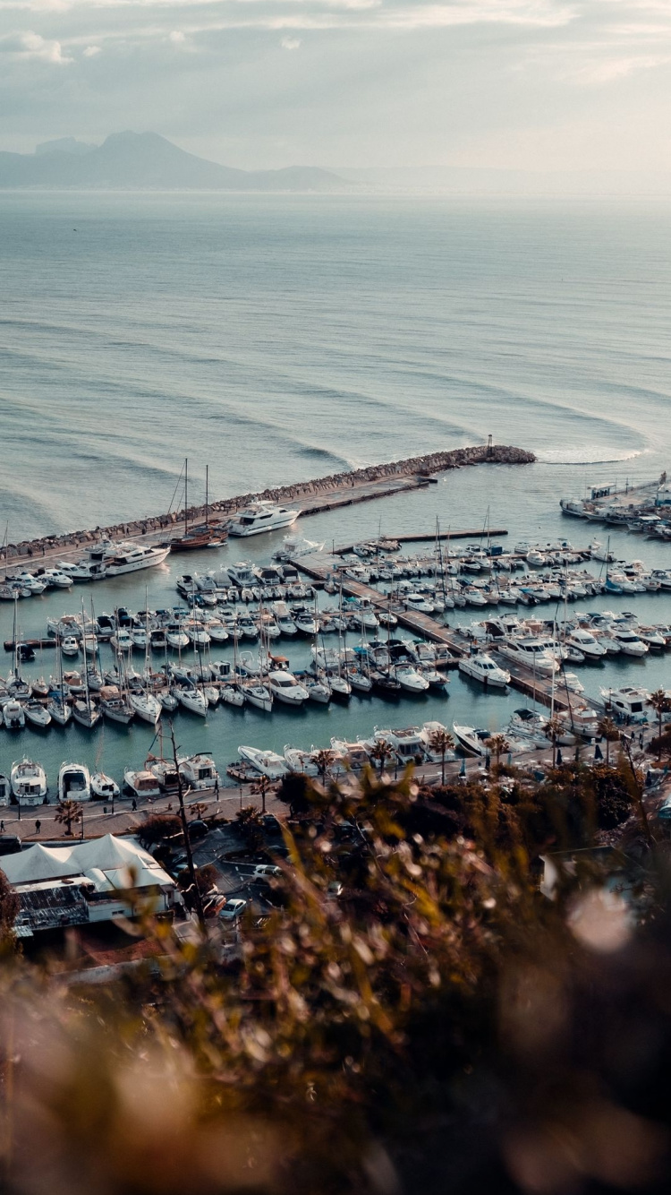 Mer, Tunisie, Eau, Bateau, Les Ressources en Eau. Wallpaper in 750x1334 Resolution