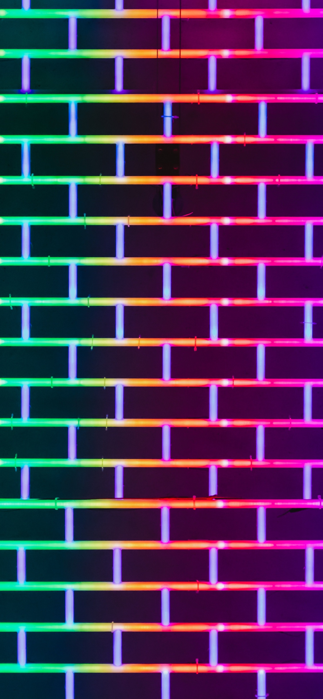 Brick, Line, Purple, Violet, Pattern. Wallpaper in 1125x2436 Resolution