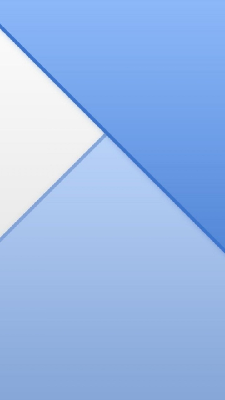 Ilustración de Triángulo Azul y Blanco. Wallpaper in 720x1280 Resolution