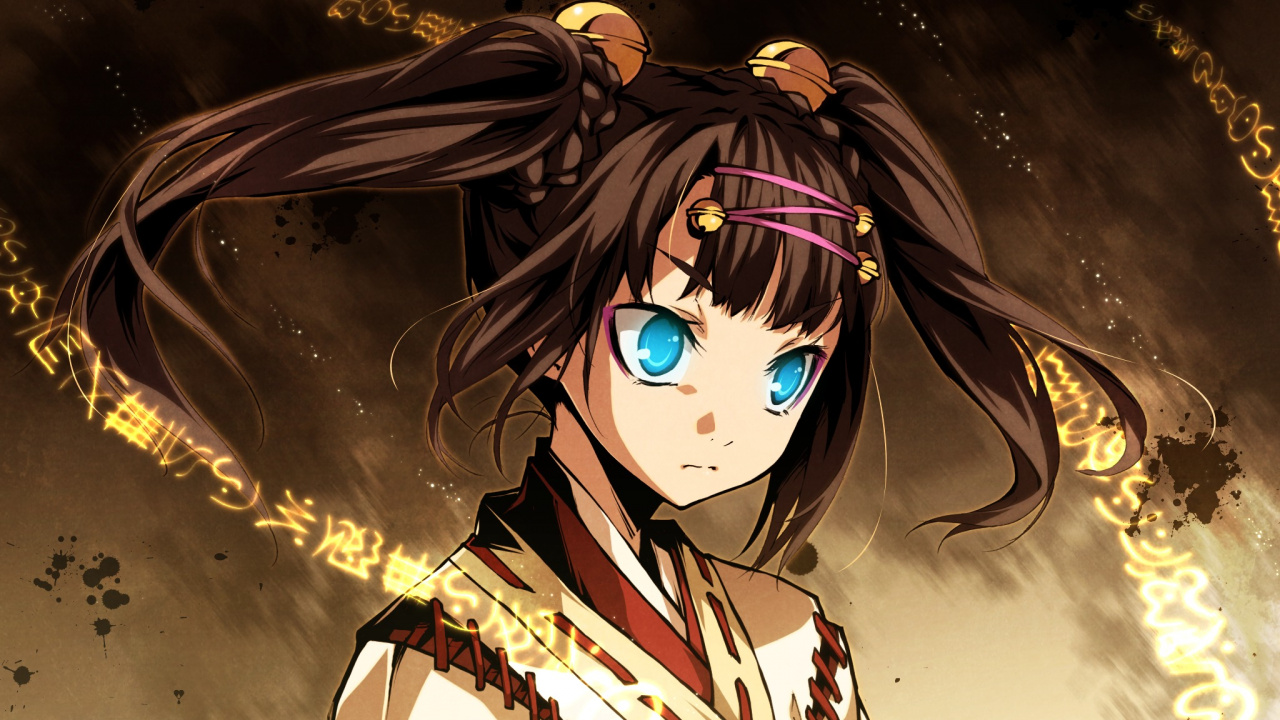 Mädchen Mit Blauen Haaren Anime-Charakter. Wallpaper in 1280x720 Resolution