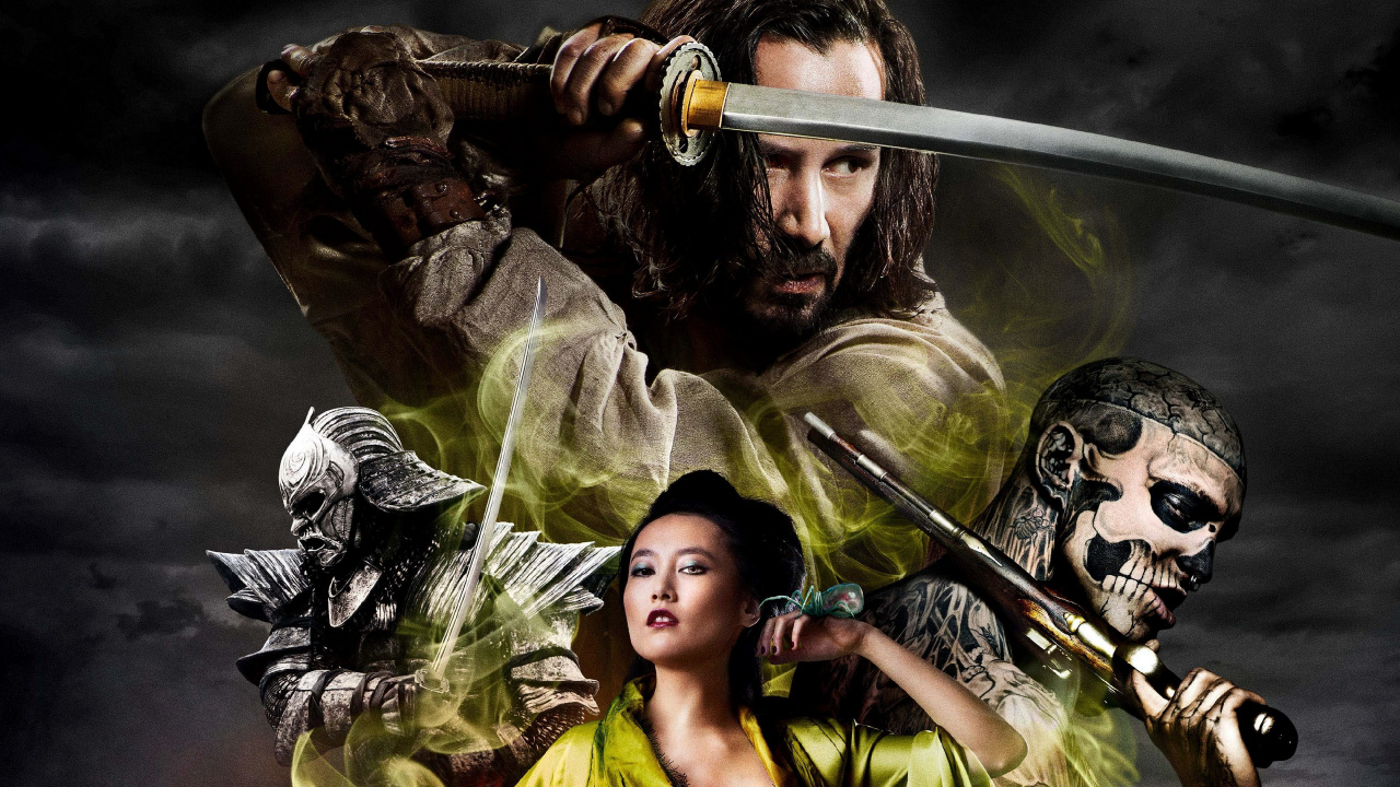 Woman in Yellow Dress Holding Black and Gray Rifle. Wallpaper in 1280x720 Resolution