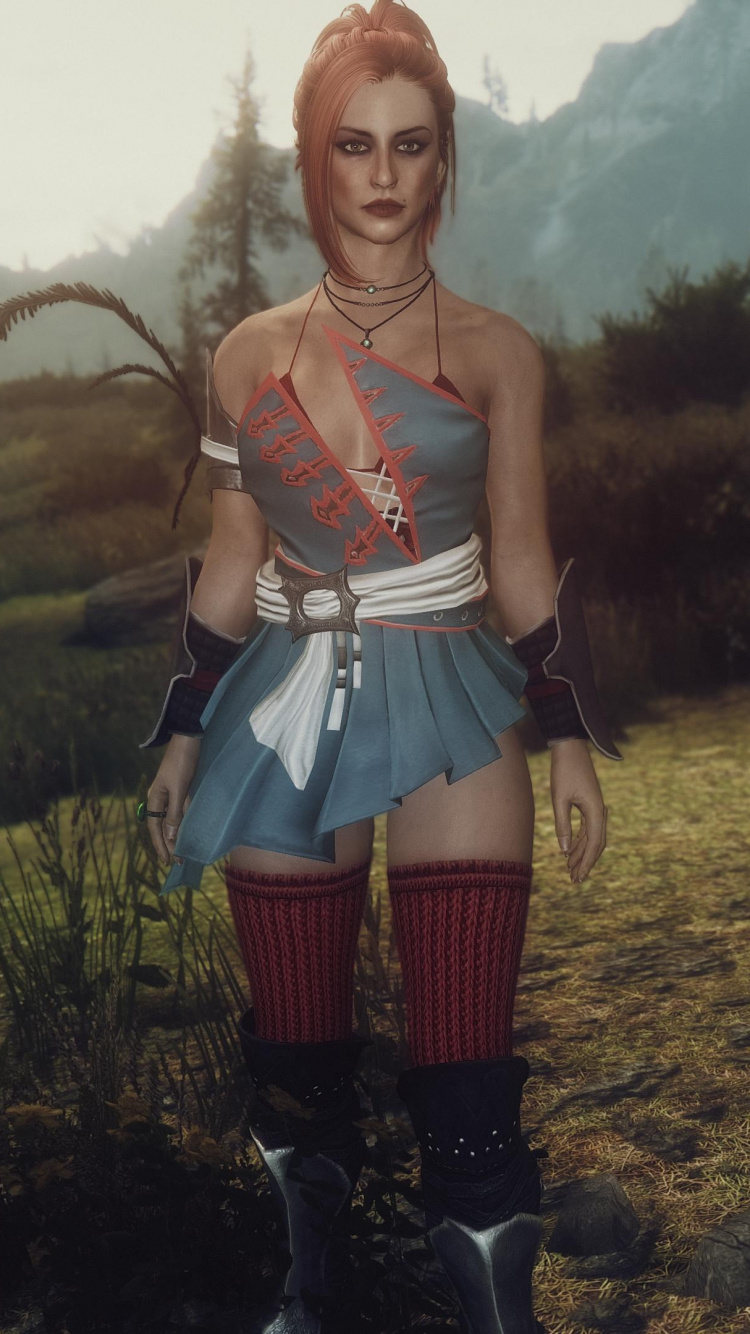 Baum, Ökoregion, Wald, Mädchen, Android. Wallpaper in 750x1334 Resolution