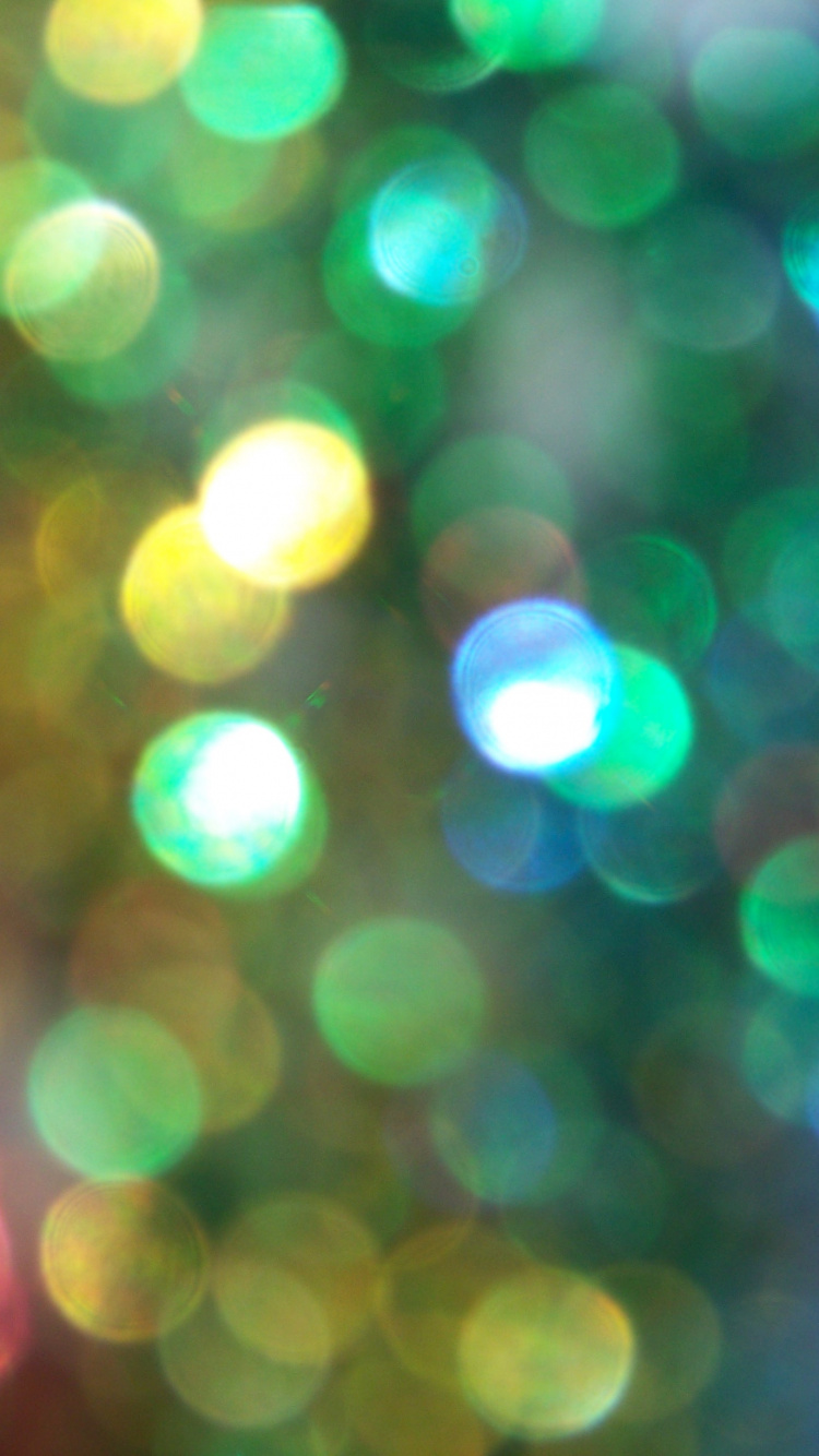 Weiße Grüne Und Rote Lichter. Wallpaper in 750x1334 Resolution