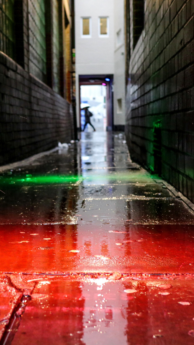 IOS, Apple, Pluie, Eau, la Pureté de la Couleur. Wallpaper in 750x1334 Resolution