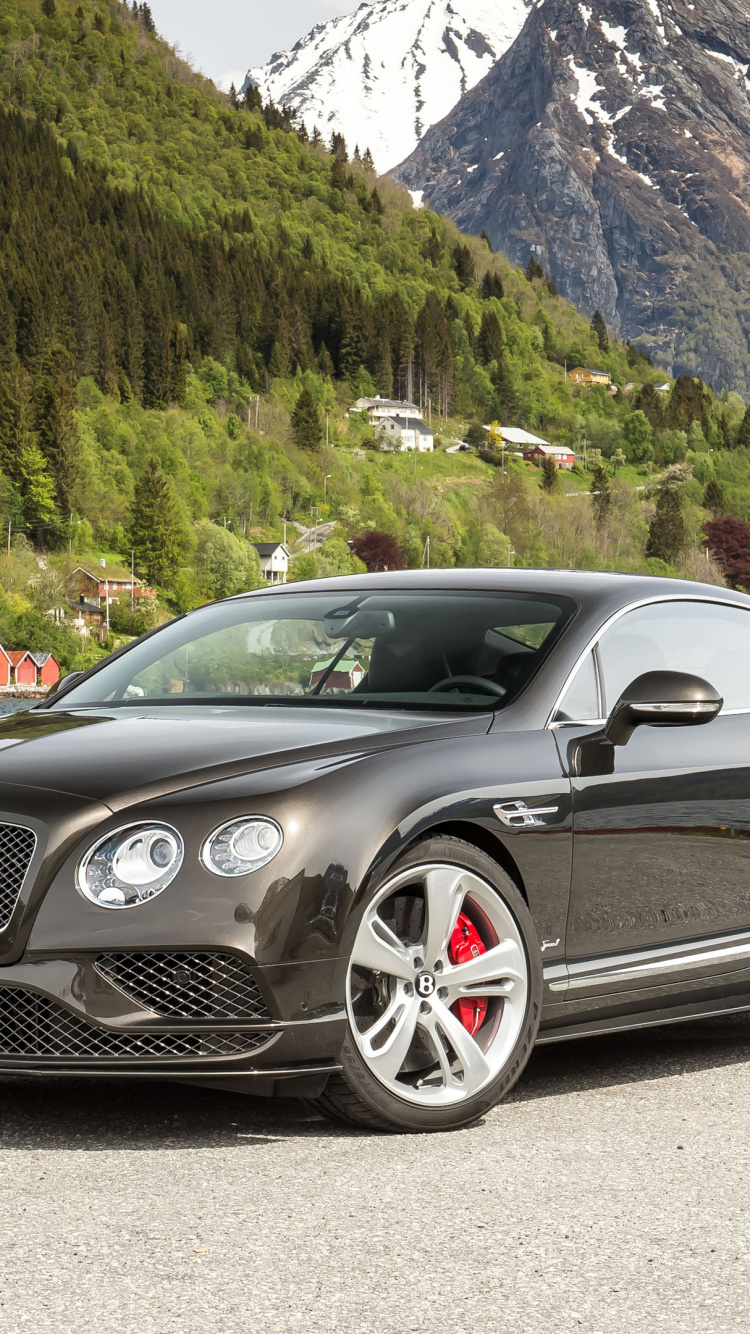 Mercedes Benz Coupé Noir Sur Route Pendant la Journée. Wallpaper in 750x1334 Resolution