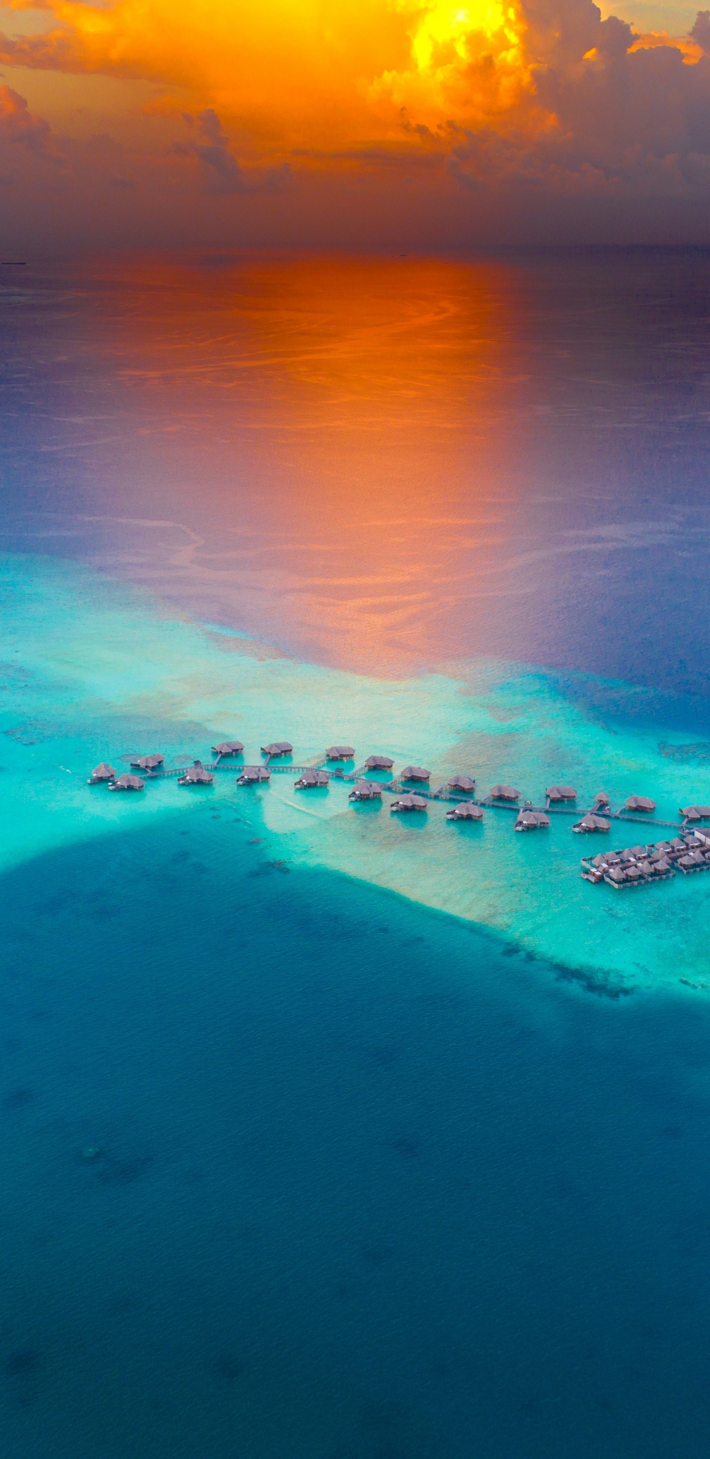 Bora Bora, Japon, Eau, Plage, Tropique. Wallpaper in 1440x2960 Resolution