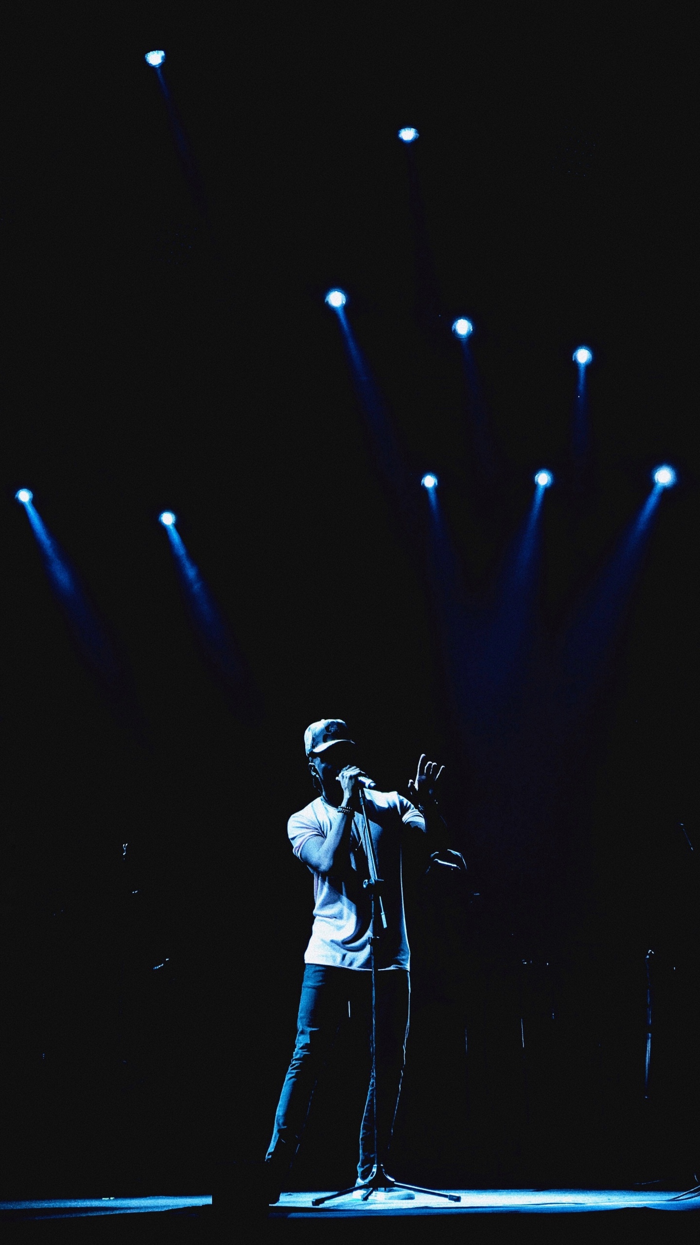 Stage, Rock Concert, Performance, Entertainment, Performing Arts. Wallpaper in 1440x2560 Resolution