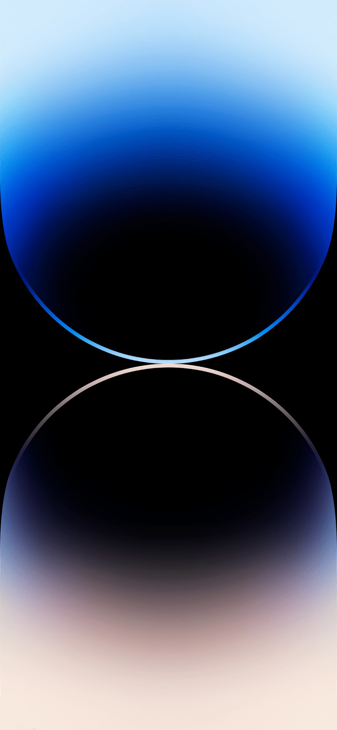 Apple, Ios 16, Espace Noir, Smartphone, Gaz. Wallpaper in 1125x2436 Resolution