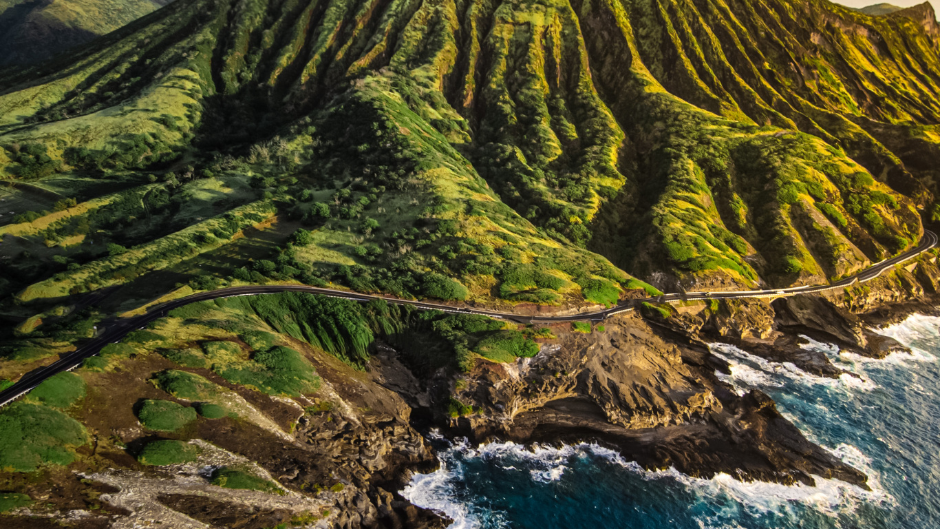 Natur, Cloud, Wasser, Naturlandschaft, Hochland. Wallpaper in 1366x768 Resolution