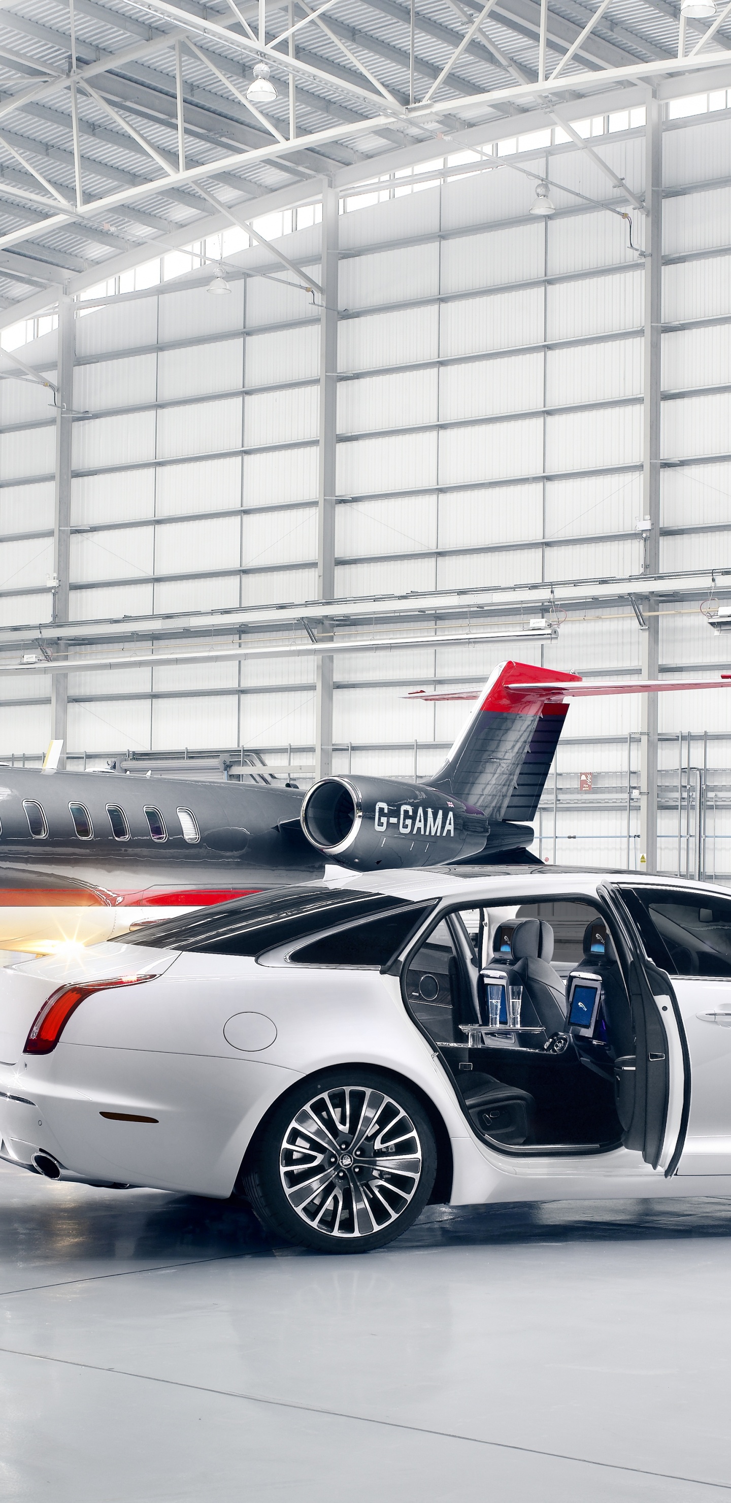 2012捷豹XJ, 汽车展, 捷豹xf, 捷豹, 轿车 壁纸 1440x2960 允许