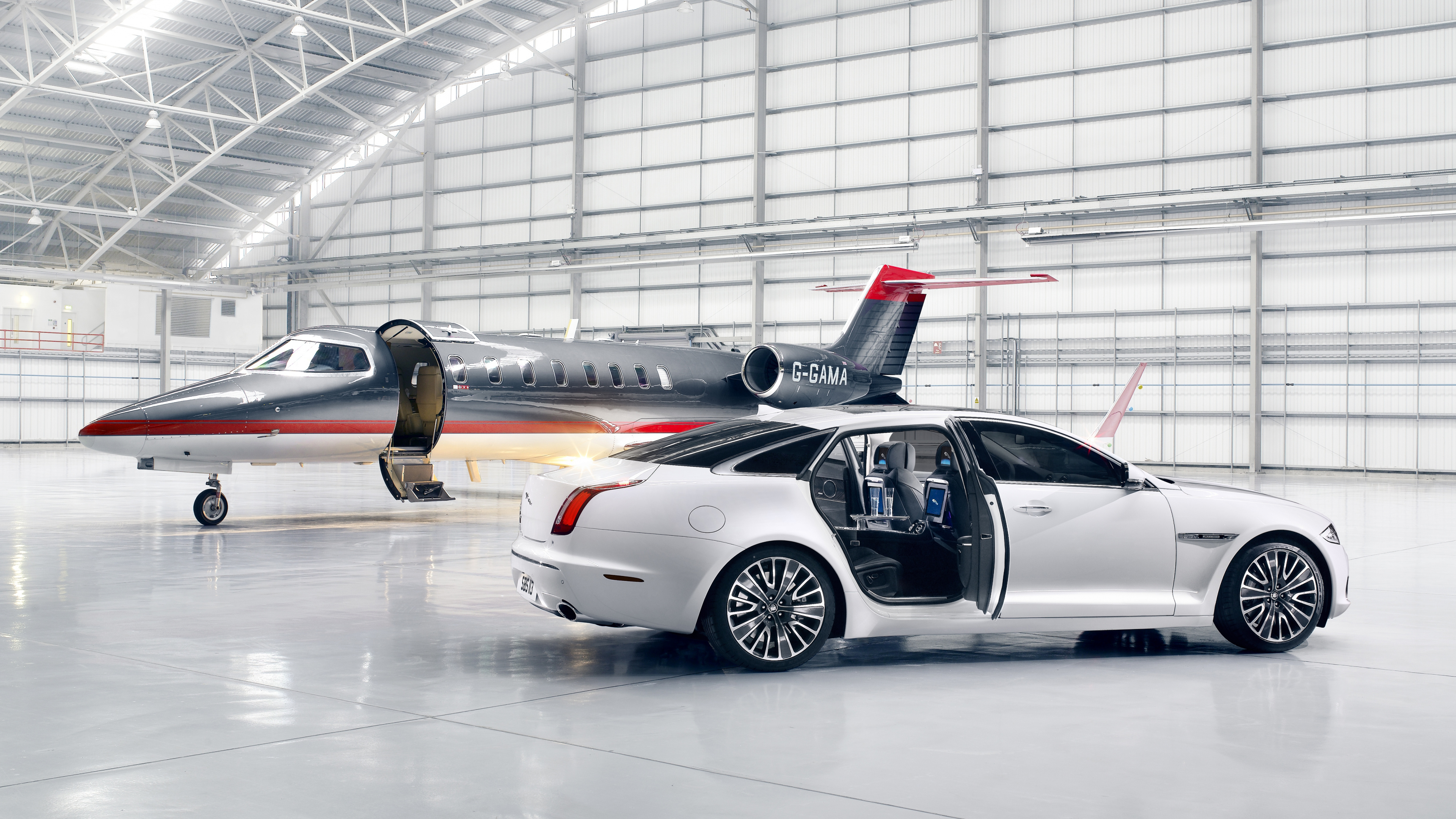 2012捷豹XJ, 汽车展, 捷豹xf, 捷豹, 轿车 壁纸 3840x2160 允许