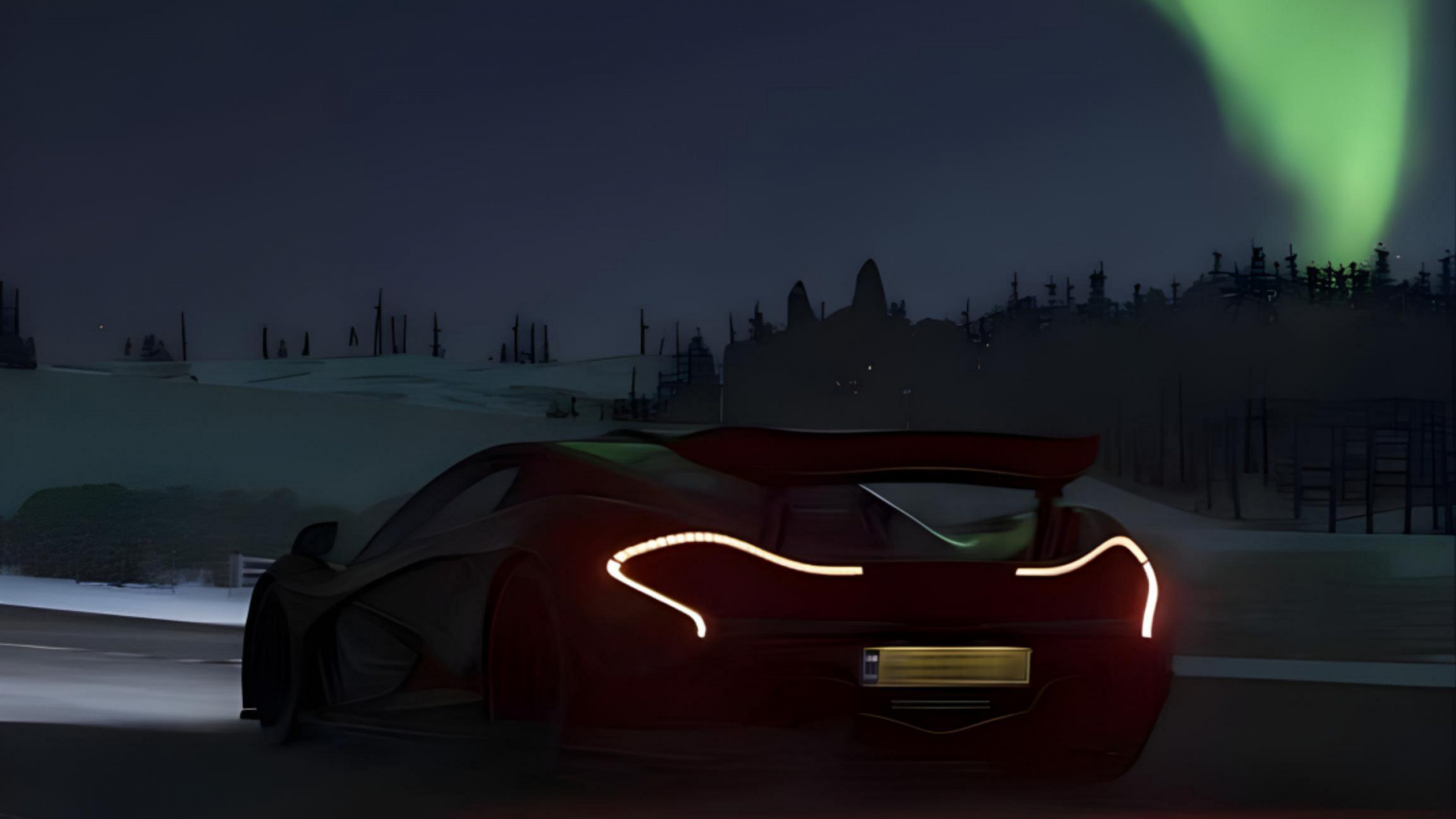 Mclaren Northern Lights, Sports Car, Mclaren Automotive, Cars, Mclaren. Wallpaper in 1920x1080 Resolution