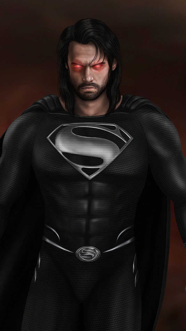 Femme en Robe à Manches Longues Noir et Gris. Wallpaper in 720x1280 Resolution