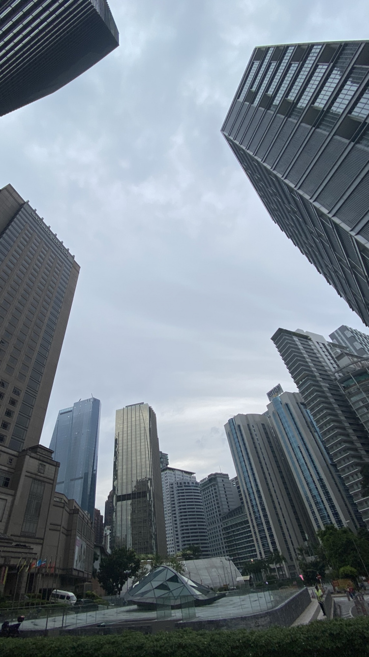 Kuala Lumpur, Malasia, Torre de Bloques, Arquitectura, Área Urbana. Wallpaper in 750x1334 Resolution