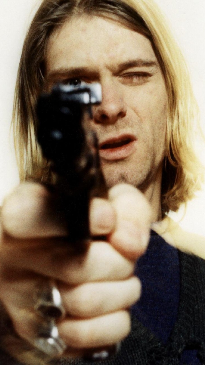 Nirvana, Grunge, Doigt, Main, Les Cheveux Longs. Wallpaper in 720x1280 Resolution