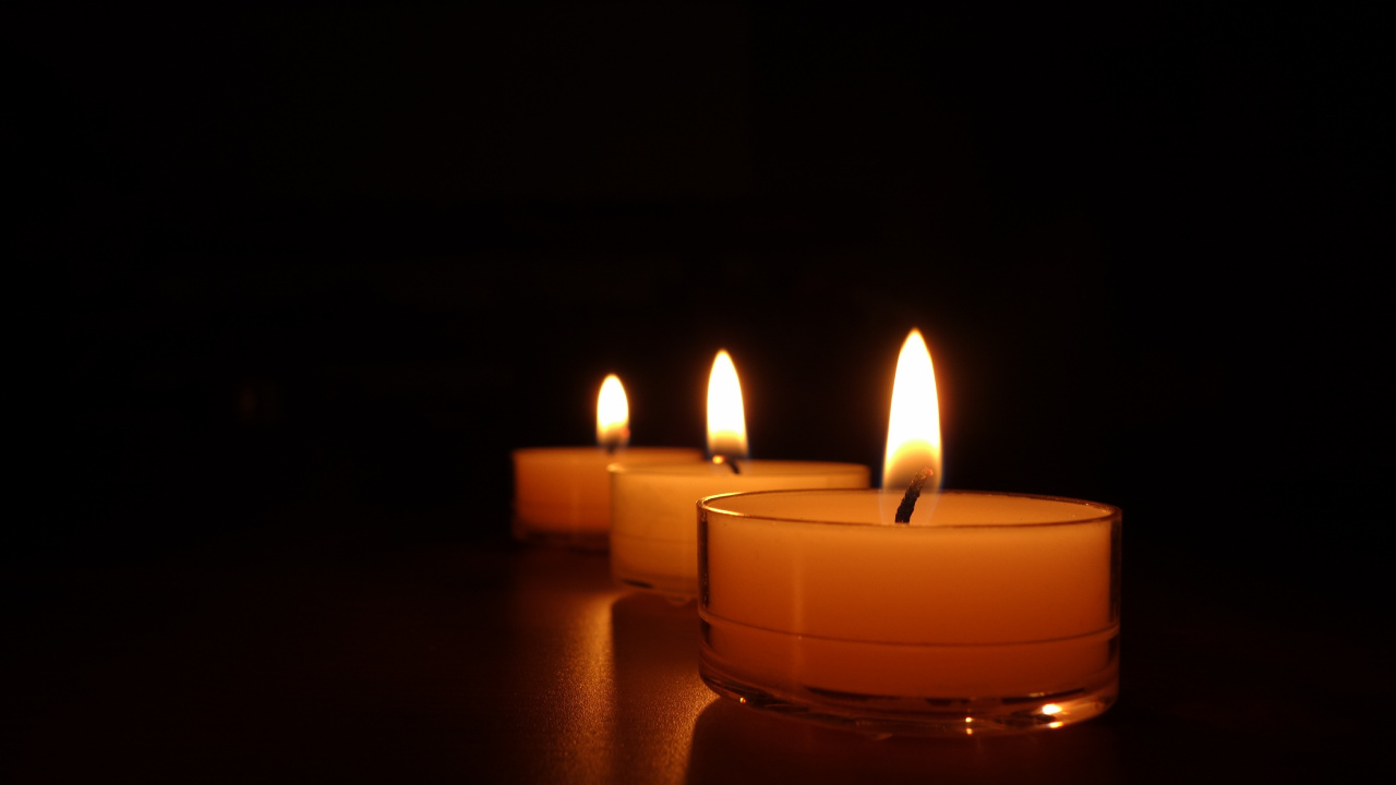 Candle, Light, Flame, Lighting, Wax. Wallpaper in 1280x720 Resolution