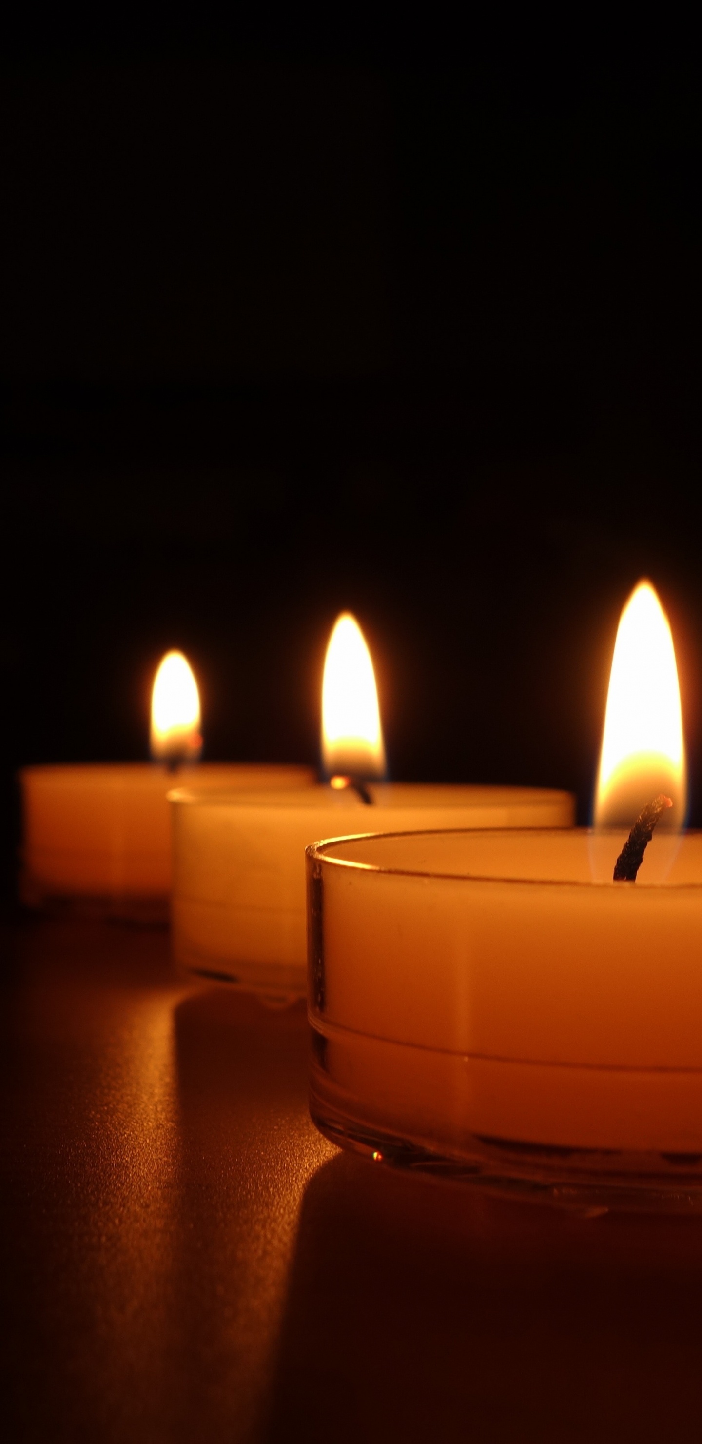 Kerze, Licht, Flamme, Wachs, Feuer. Wallpaper in 1440x2960 Resolution