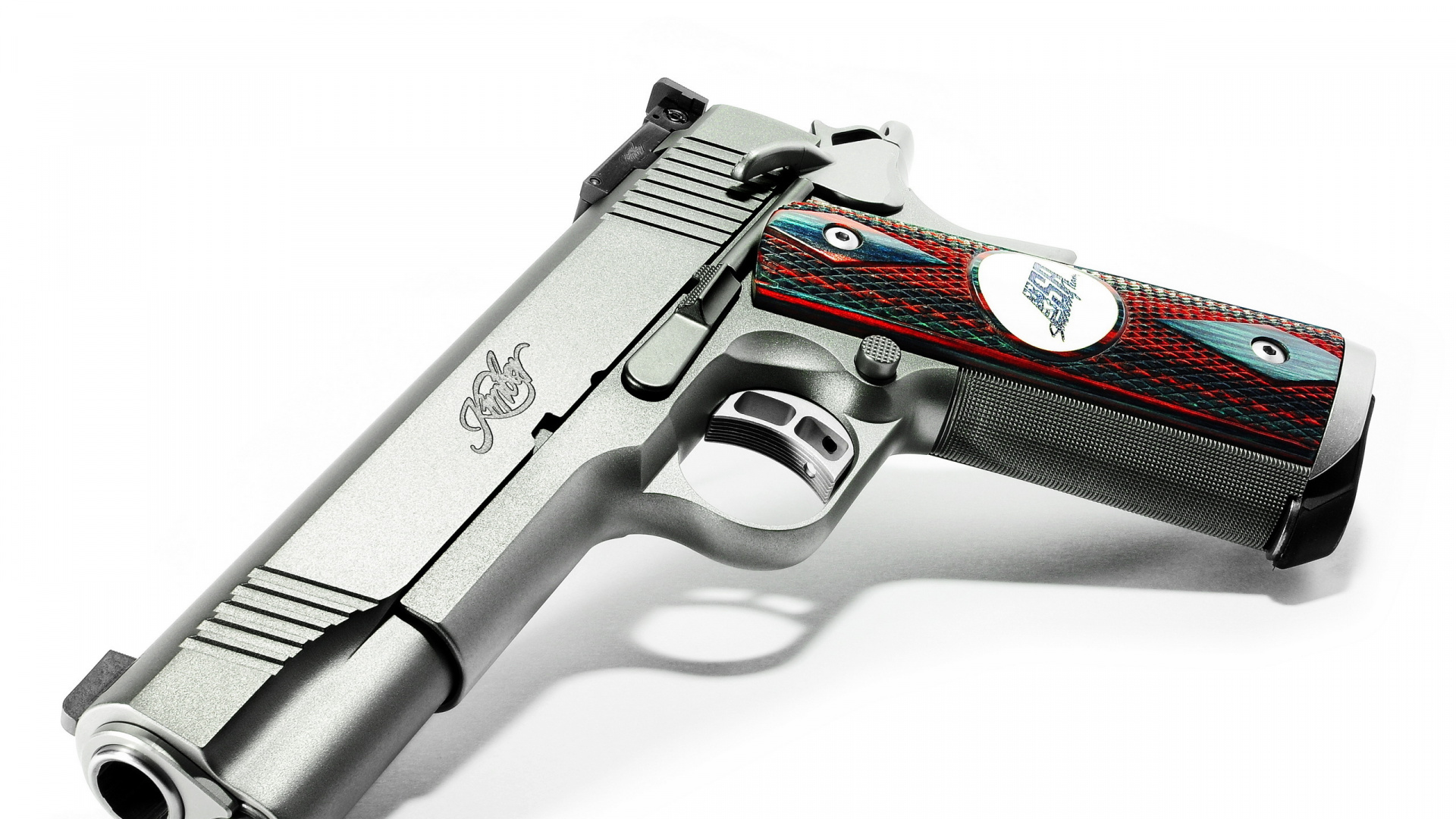 Handgun, M1911 Pistol, Gun, Firearm, Trigger. Wallpaper in 1920x1080 Resolution