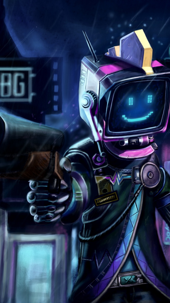 Shooter-Spiel, Behance, Illustration, Kunst, Technologie. Wallpaper in 720x1280 Resolution