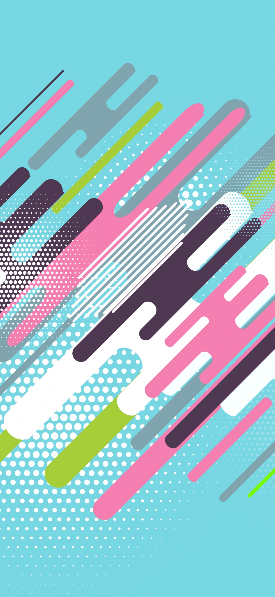 矢量图形, 平面设计 壁纸 1125x2436 允许