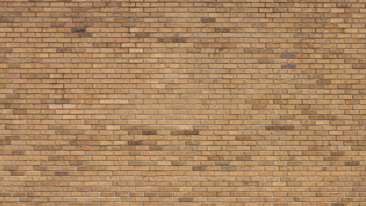 Brown Brick Wall During Daytime. Wallpaper in 1280x720 Resolution