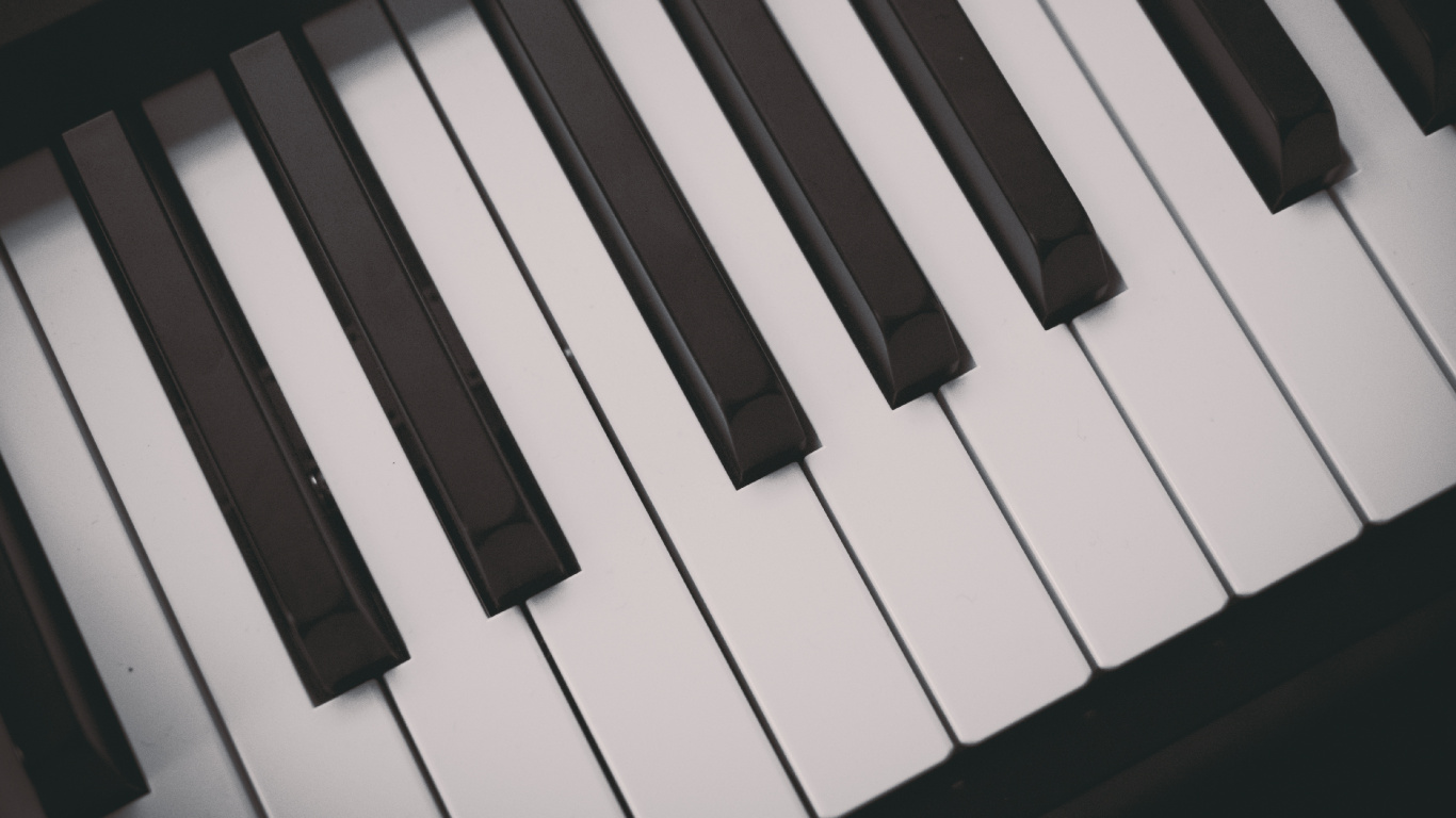 Piano, Teclado, Reproductor de Piano, Instrumento Musical, Teclado Musical. Wallpaper in 1366x768 Resolution