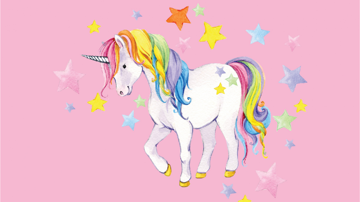 Brown and White Horse Illustration. Wallpaper in 1366x768 Resolution