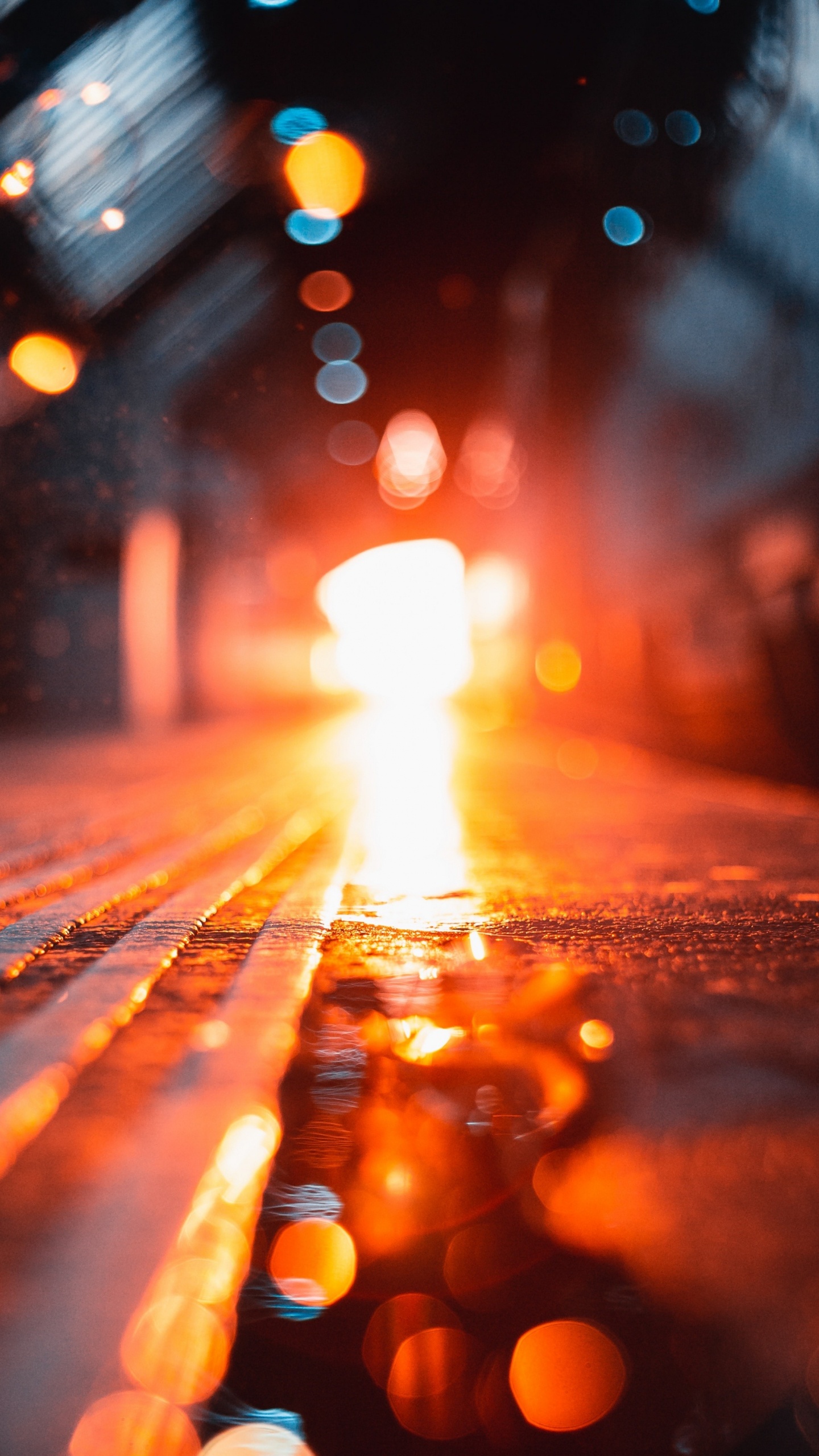 光, 路灯, Led灯, 发光二极管, 气氛 壁纸 1440x2560 允许